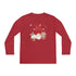 Merry Xmas Crew Youth Long Sleeve Competitor Tee