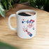 Happy 4th Of July Celebration Ceramic Mug 11oz