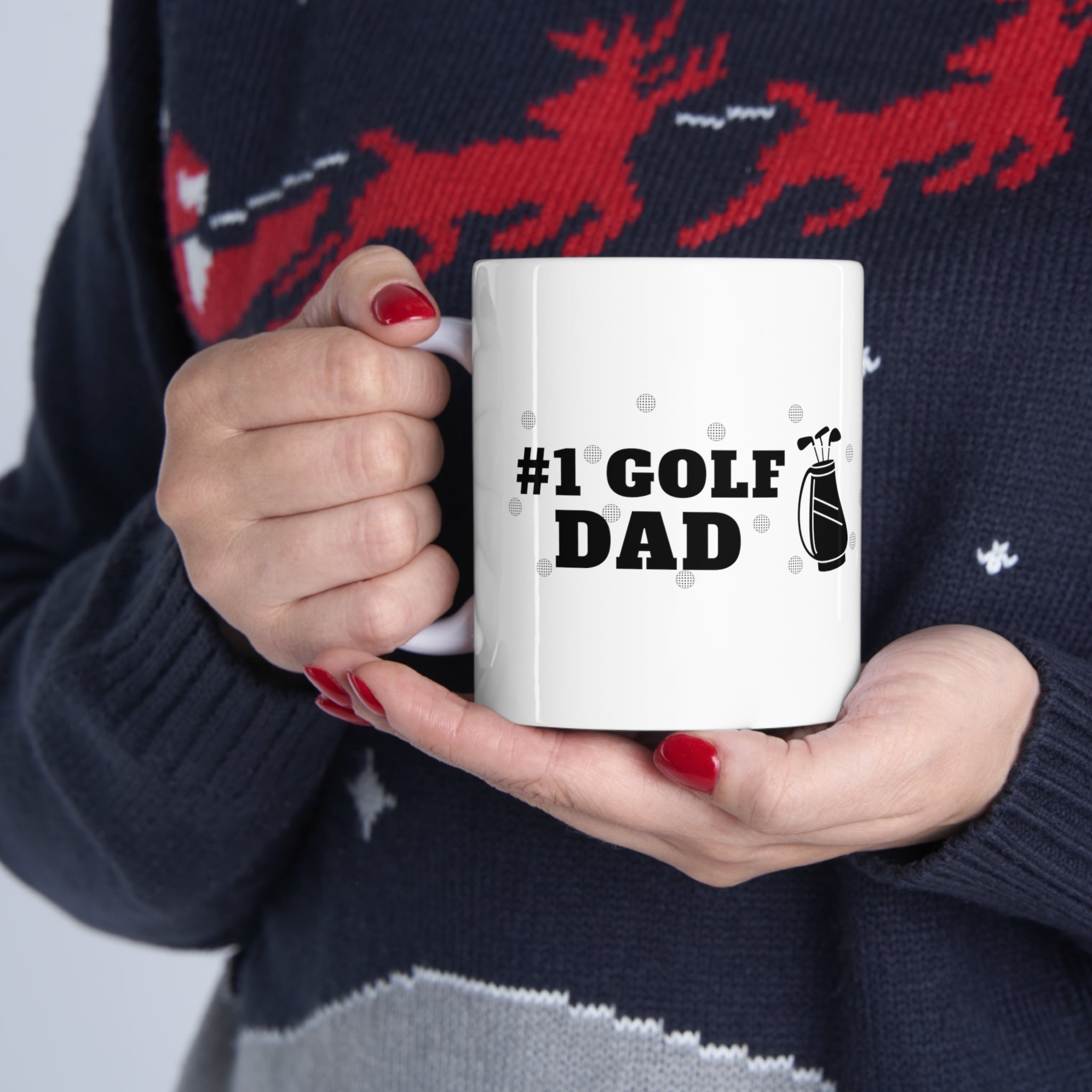 Happy Father's Day Golf Ceramic Mug 11oz