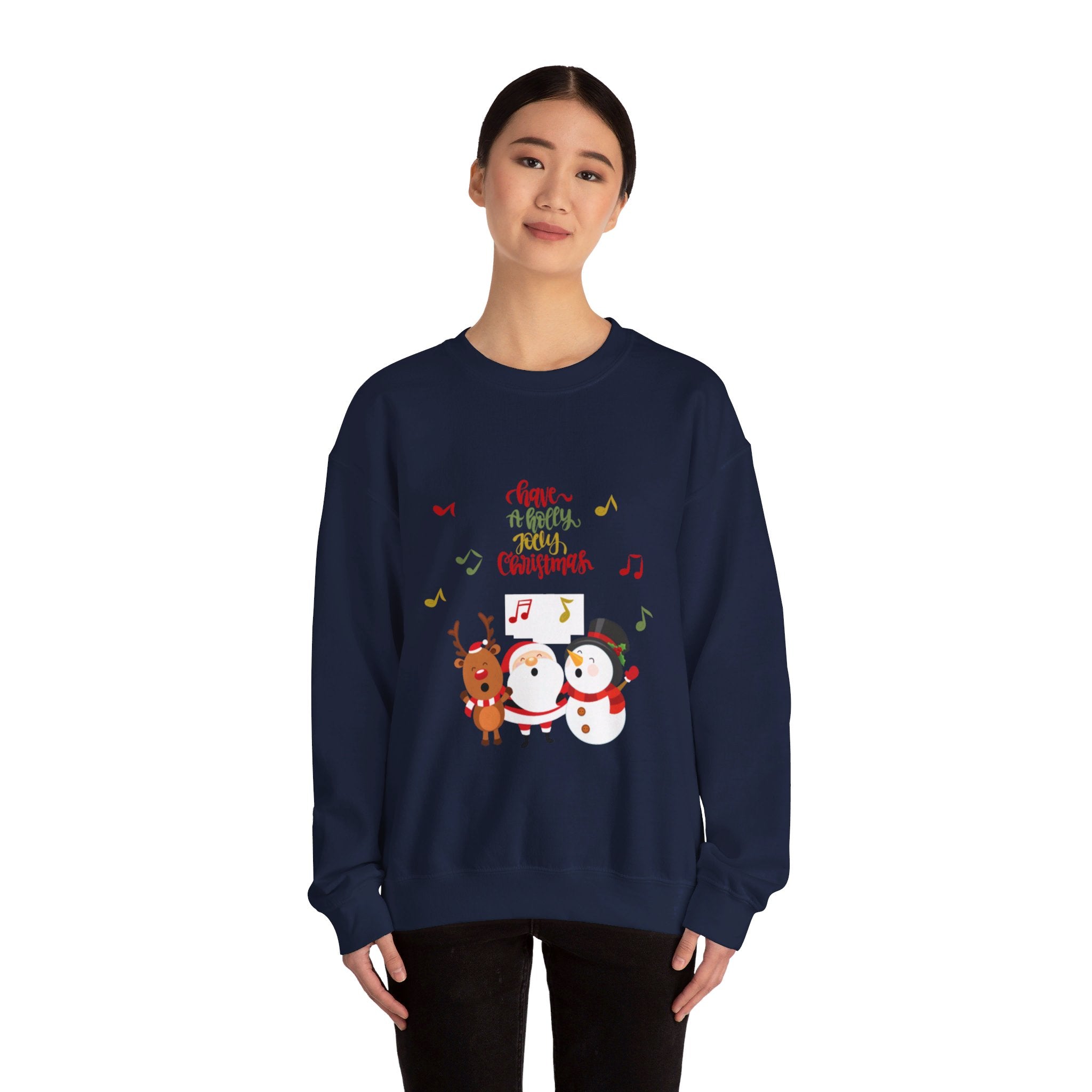 Have A Holly Jolly Christmas Unisex Heavy Blend™ Crewneck Sweatshirt