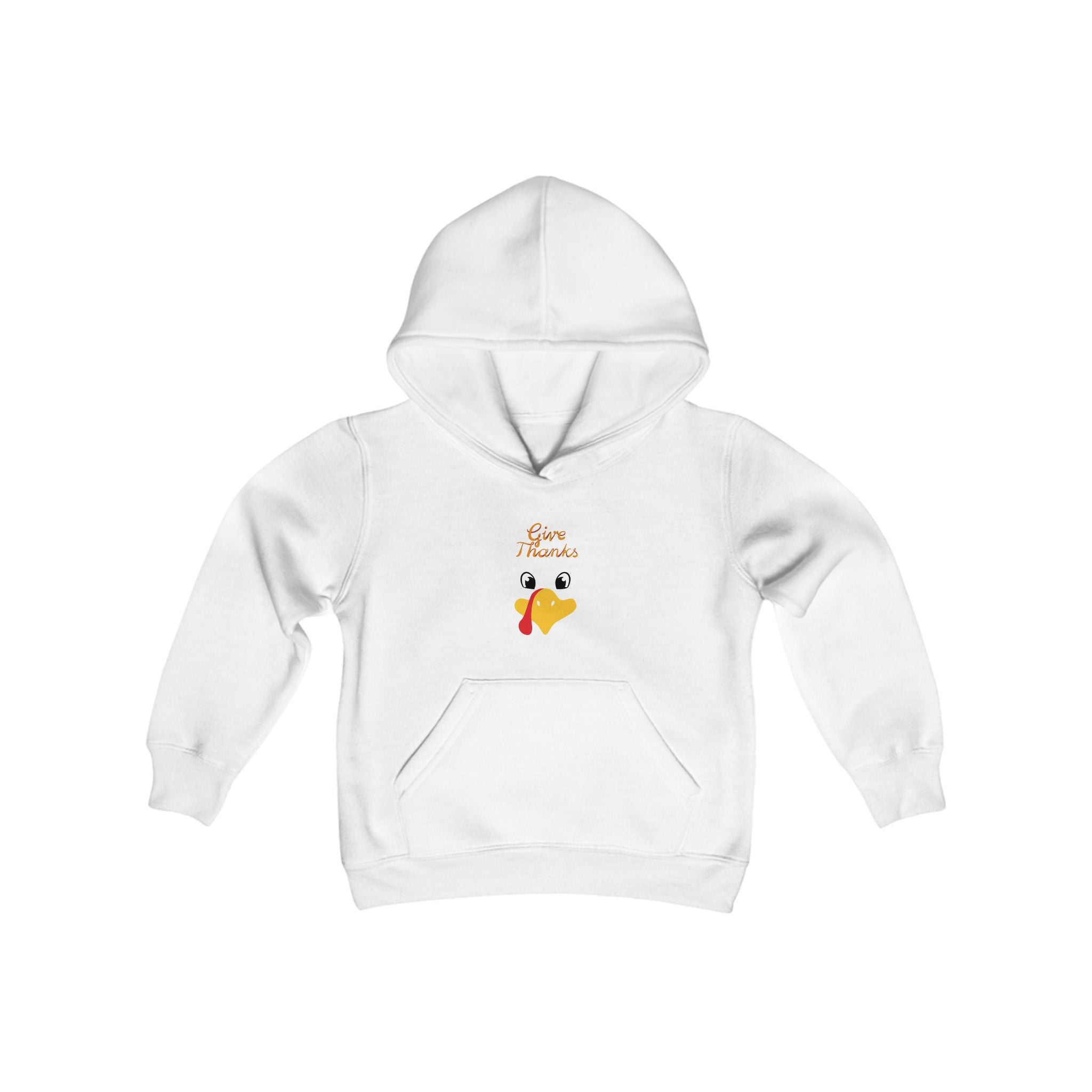 Give Thanks Youth Heavy Blend Hooded Sweatshirt