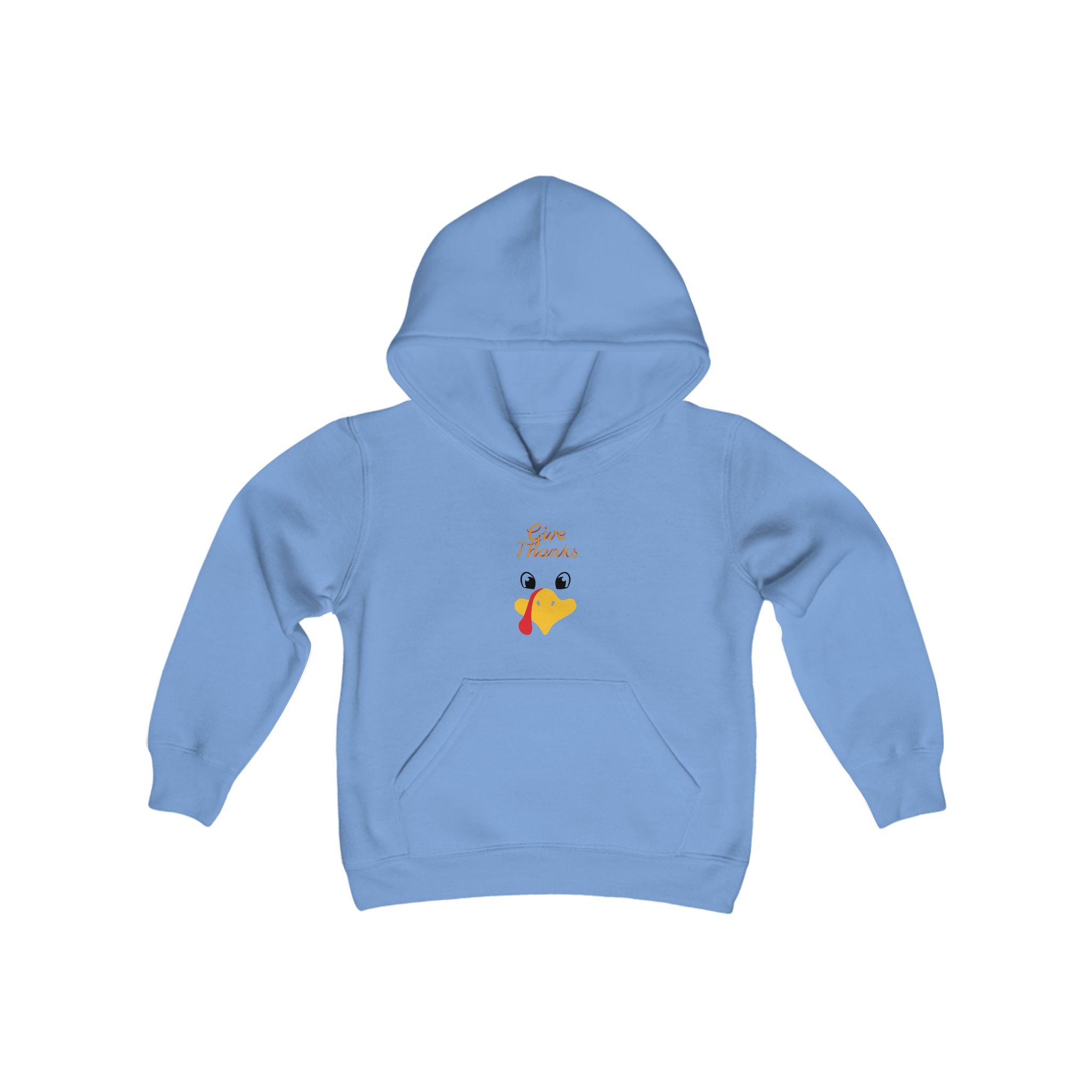 Give Thanks Youth Heavy Blend Hooded Sweatshirt