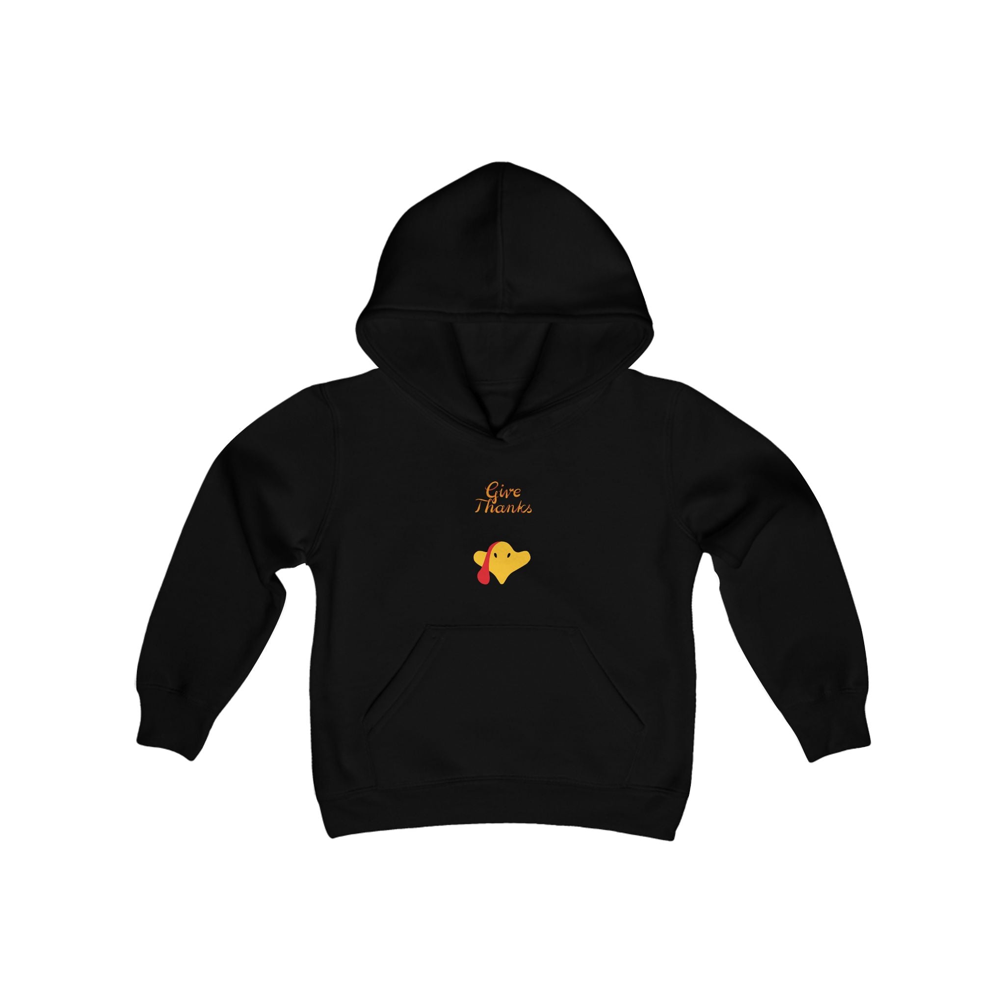 Give Thanks Youth Heavy Blend Hooded Sweatshirt