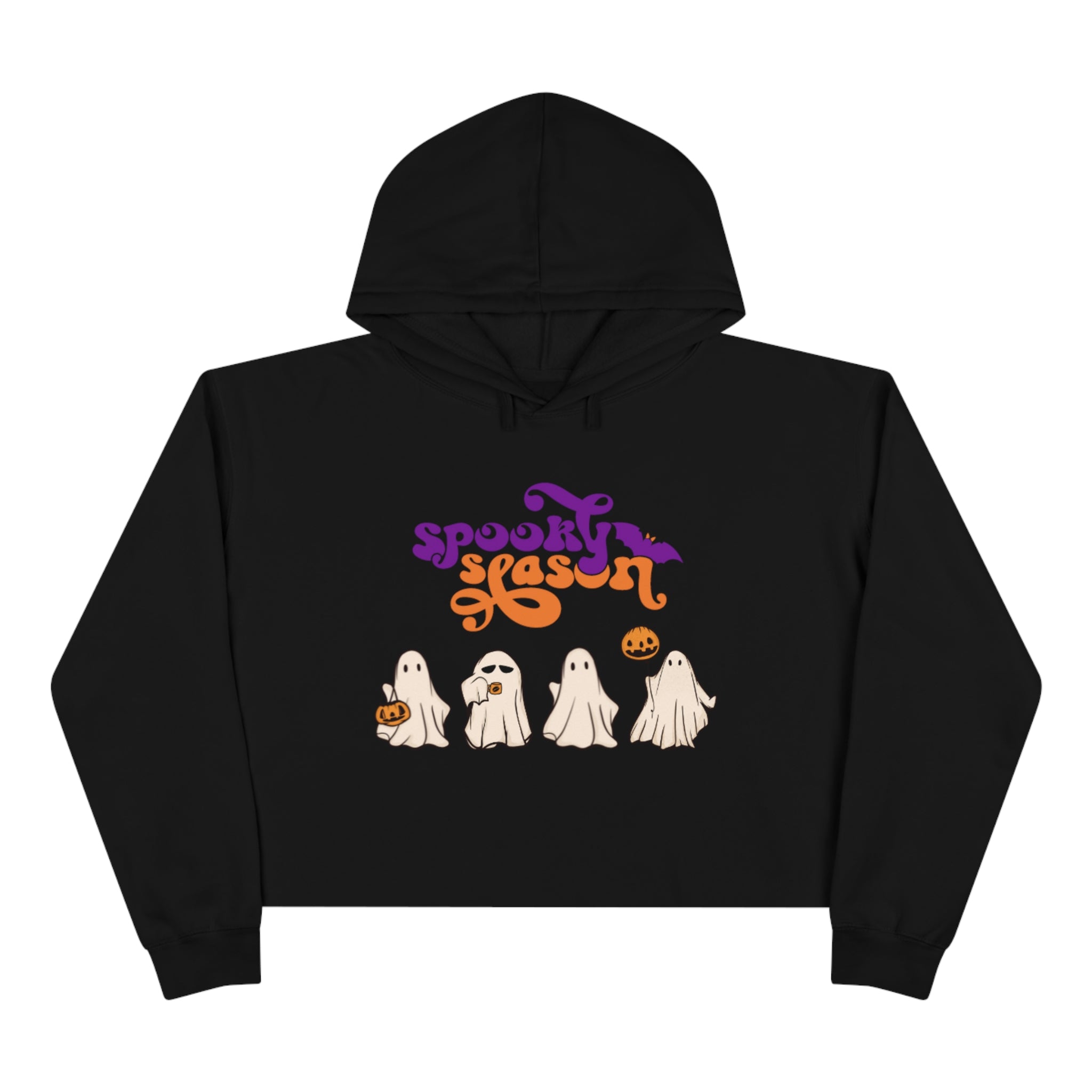 Spooky Season Crop Hoodie