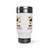 Happy All Hallows Eve Stainless Steel Travel Mug with Handle, 14oz