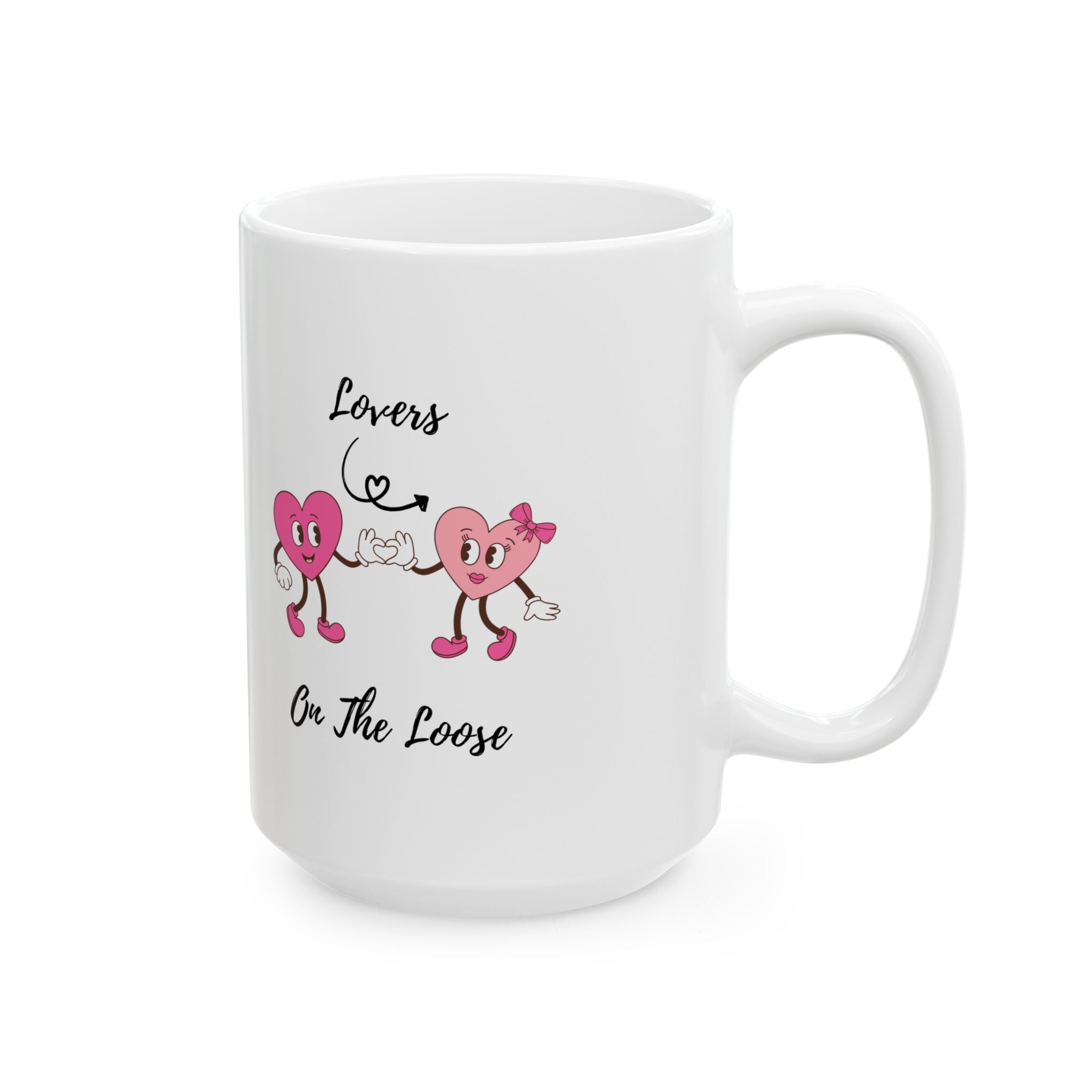Lovers On The Loose Ceramic Mug, (11oz, 15oz)