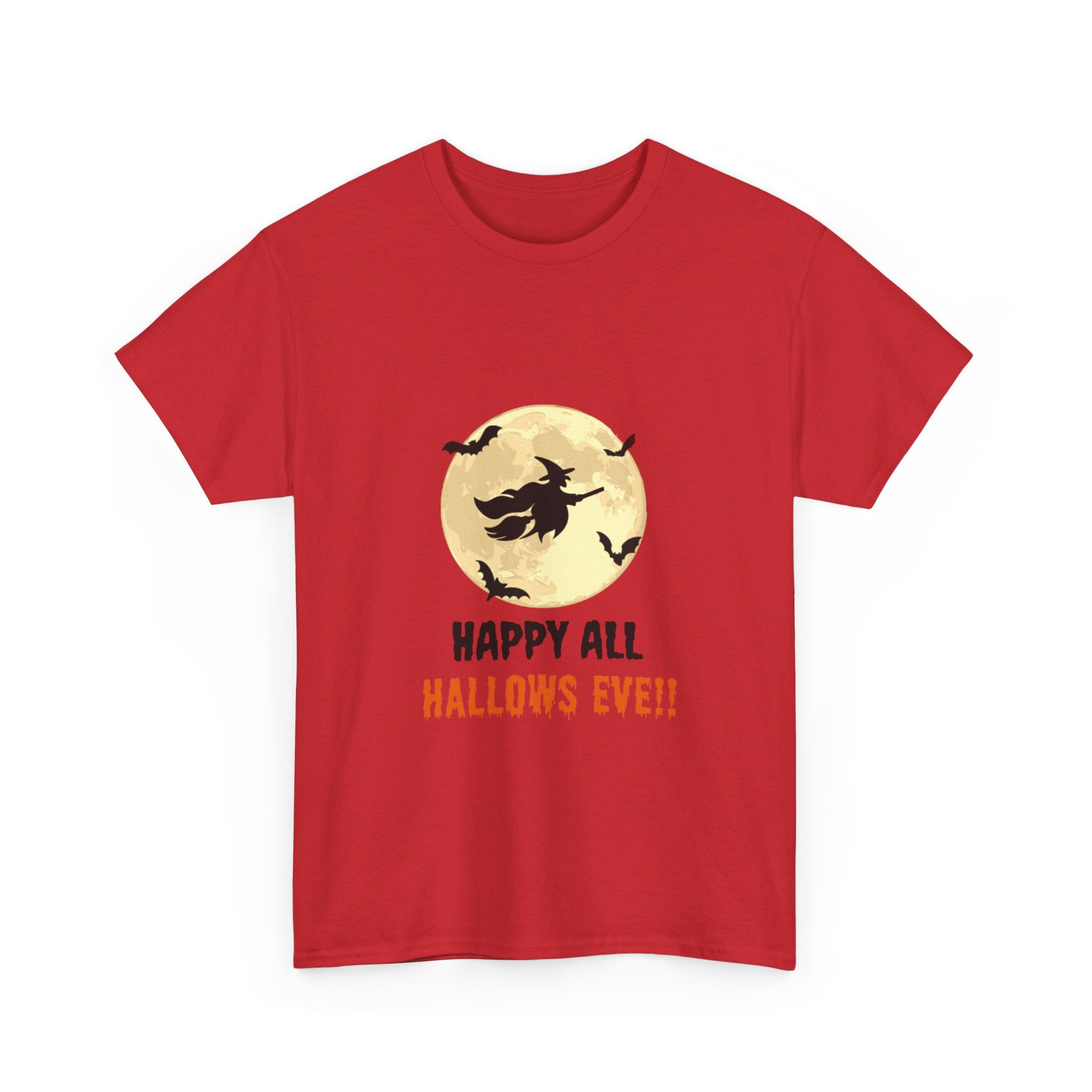 Happy All Hallows Eve Unisex Heavy Cotton Tee