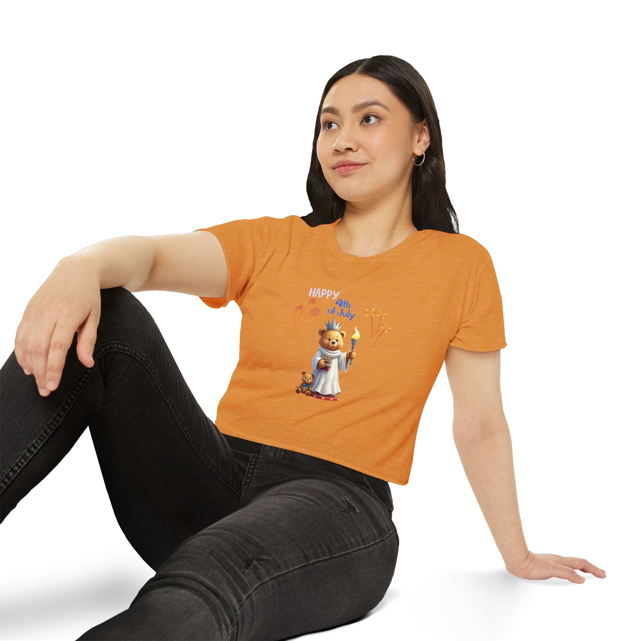 Lady Liberty Crop Top