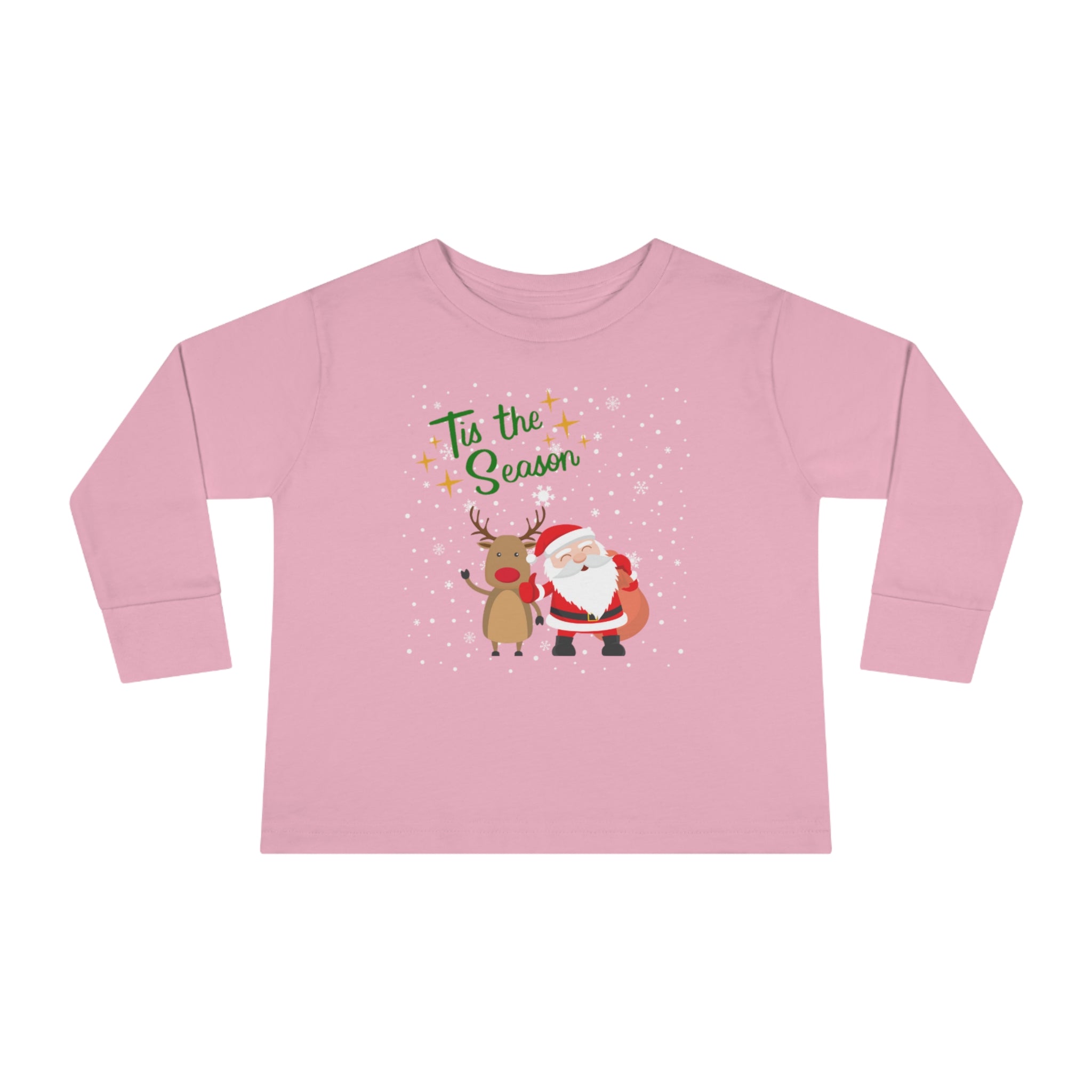 Tis The Season Toddler Long Sleeve Tee