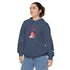 Gnome Valentine's Day Unisex Garment-Dyed Hoodie