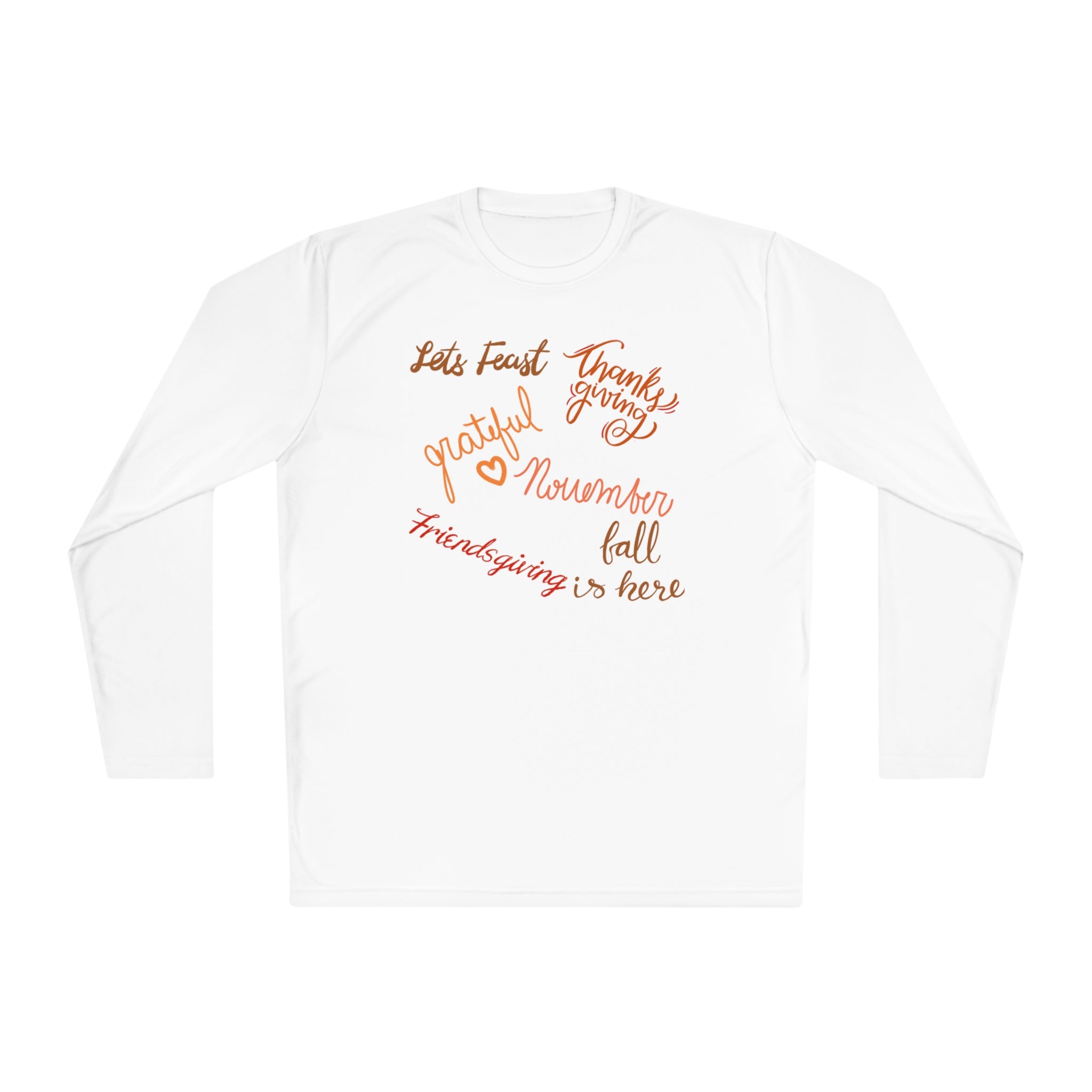 Thanksgiving Season Unisex Lightweight Long Sleeve Tee