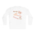 Thanksgiving Season Unisex Lightweight Long Sleeve Tee
