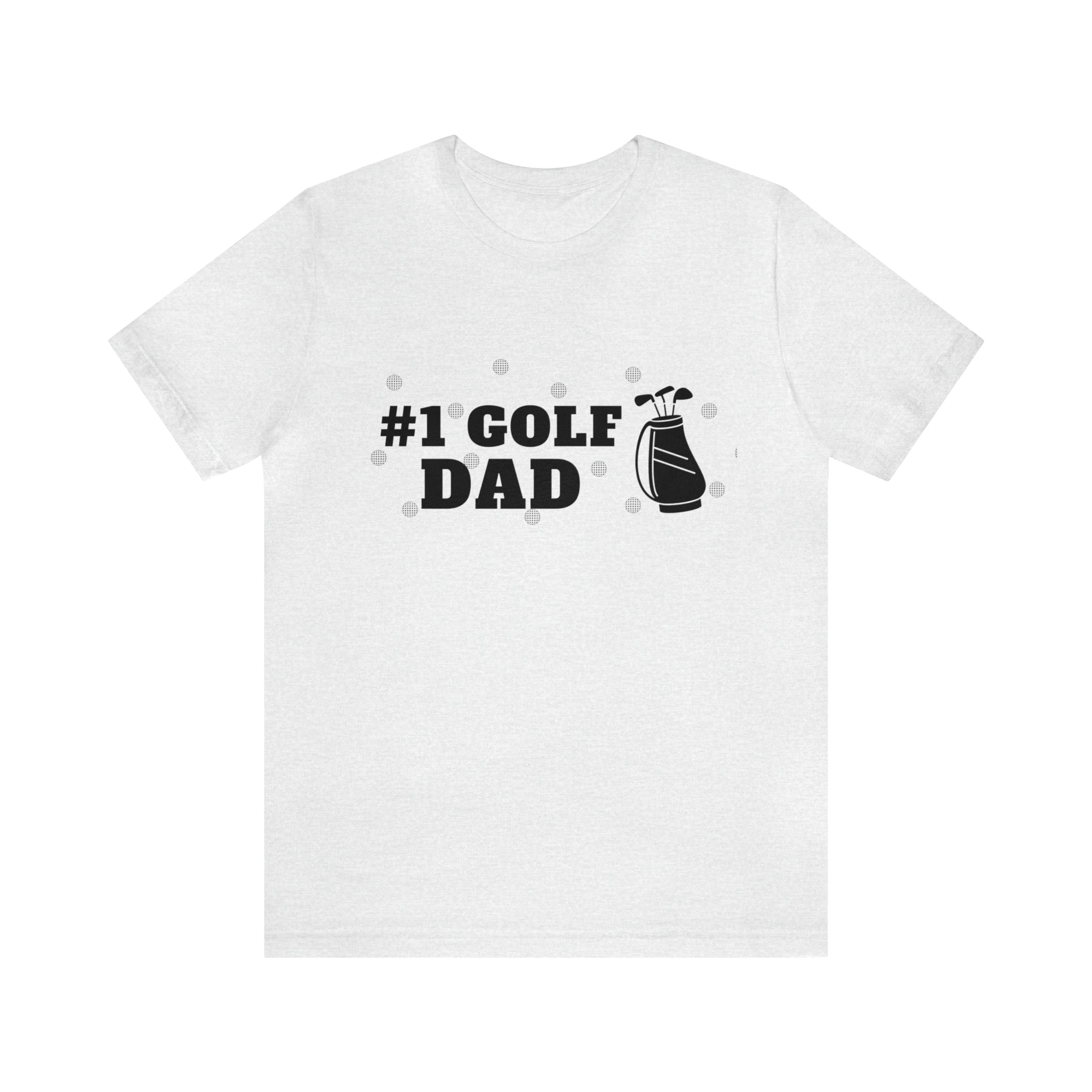 Happy Father's Day Golf Unisex Jersey Short Sleeve Tee