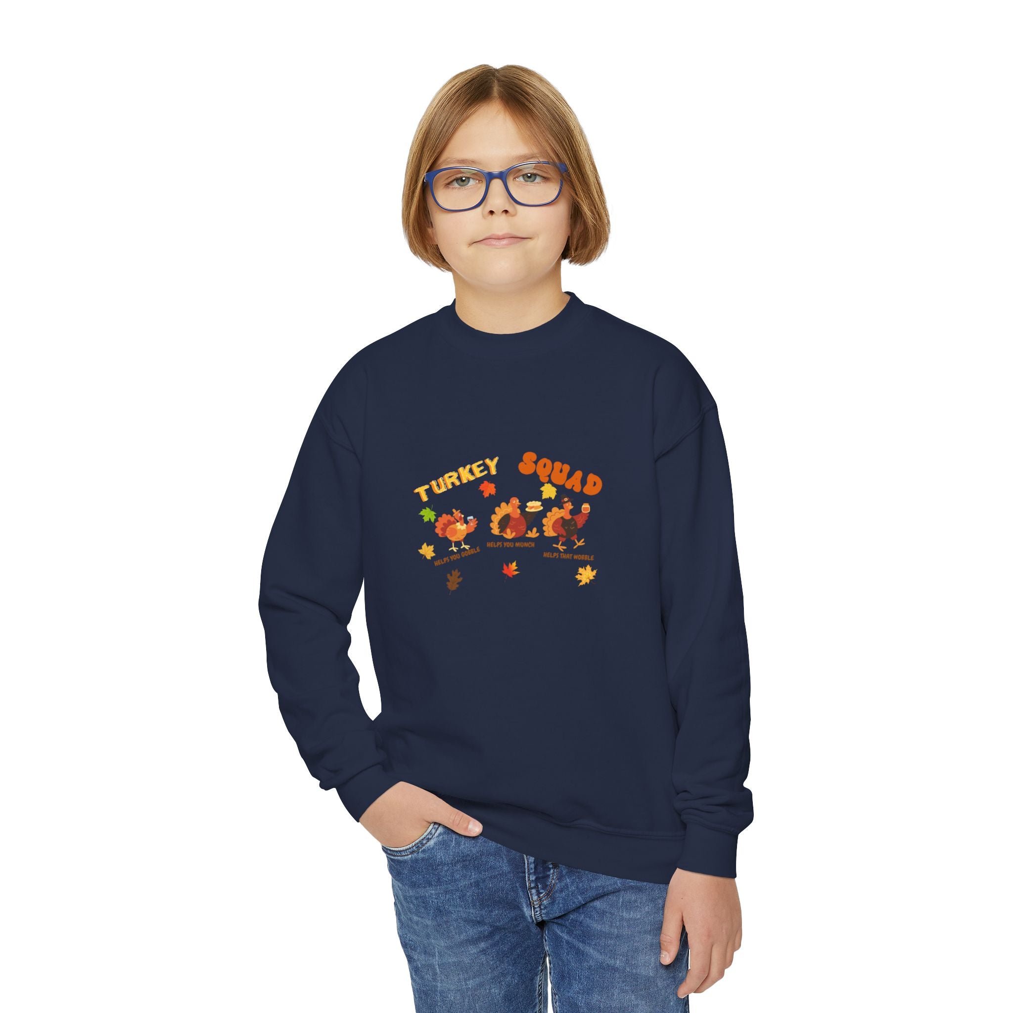 Turkey Squad Youth Crewneck Sweatshirt