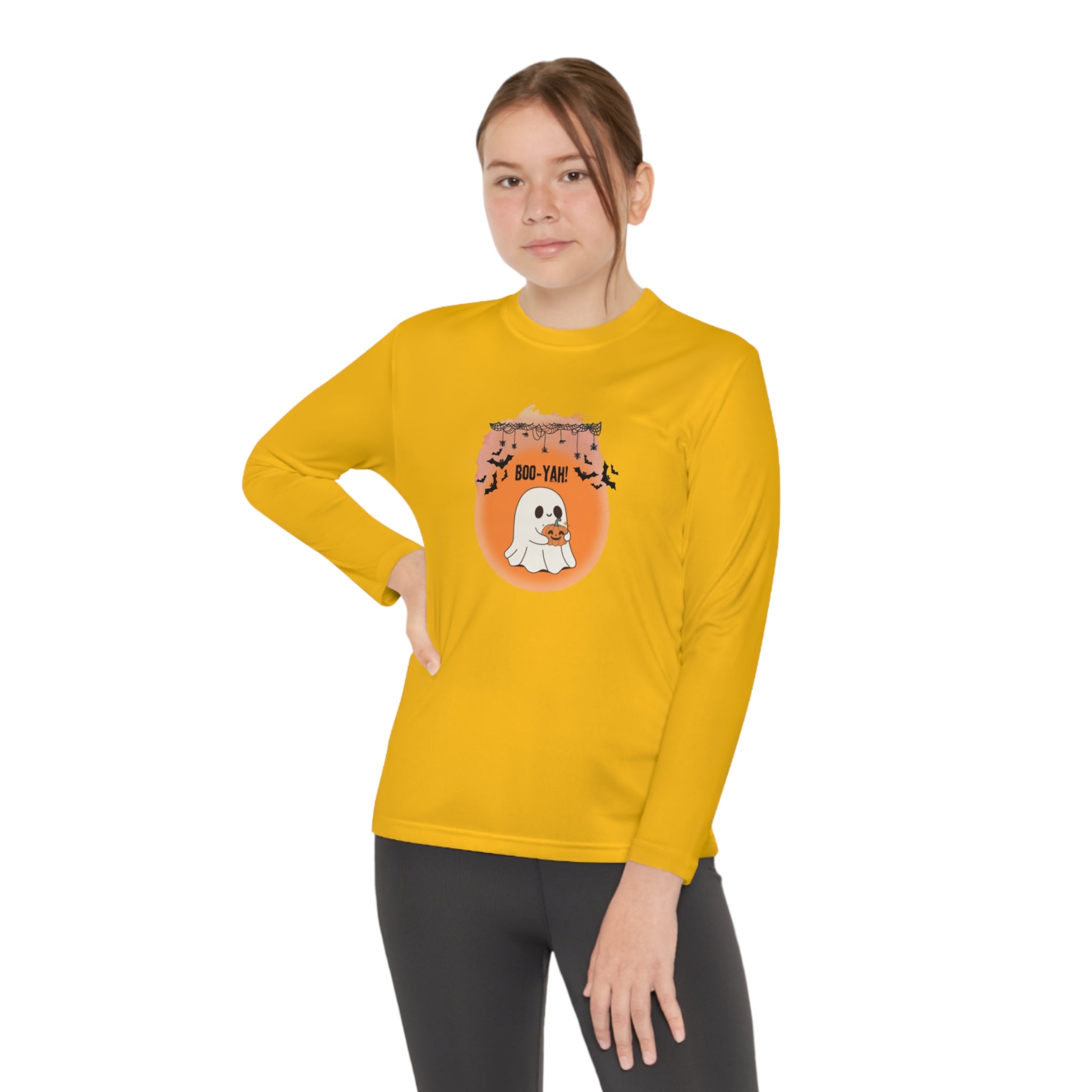 Boo-Yah! Youth Long Sleeve Competitor Tee