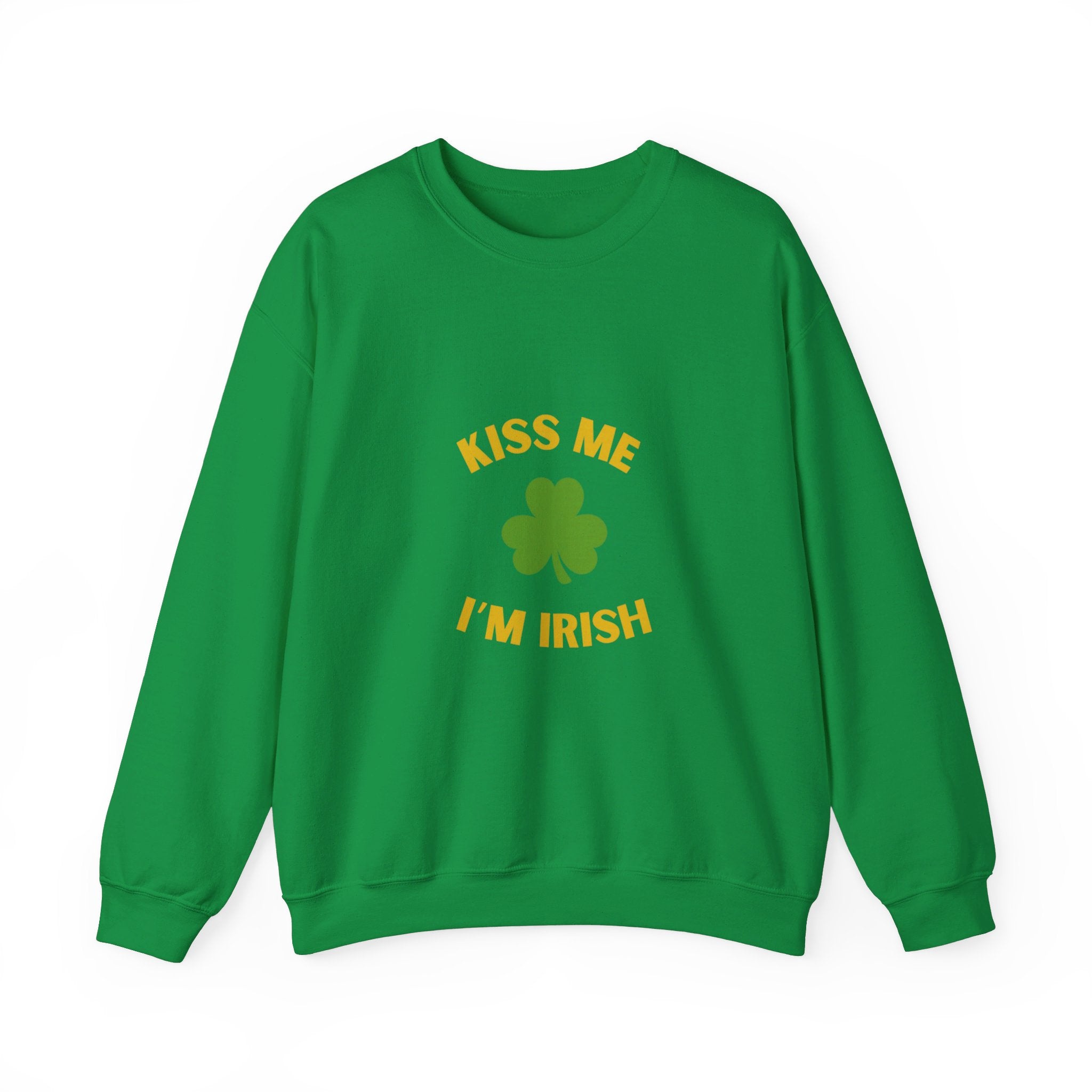 Kiss Me I'm Irish Unisex Heavy Blend™ Crewneck Sweatshirt