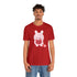 V-Day BunnyUnisex Jersey Short Sleeve Tee