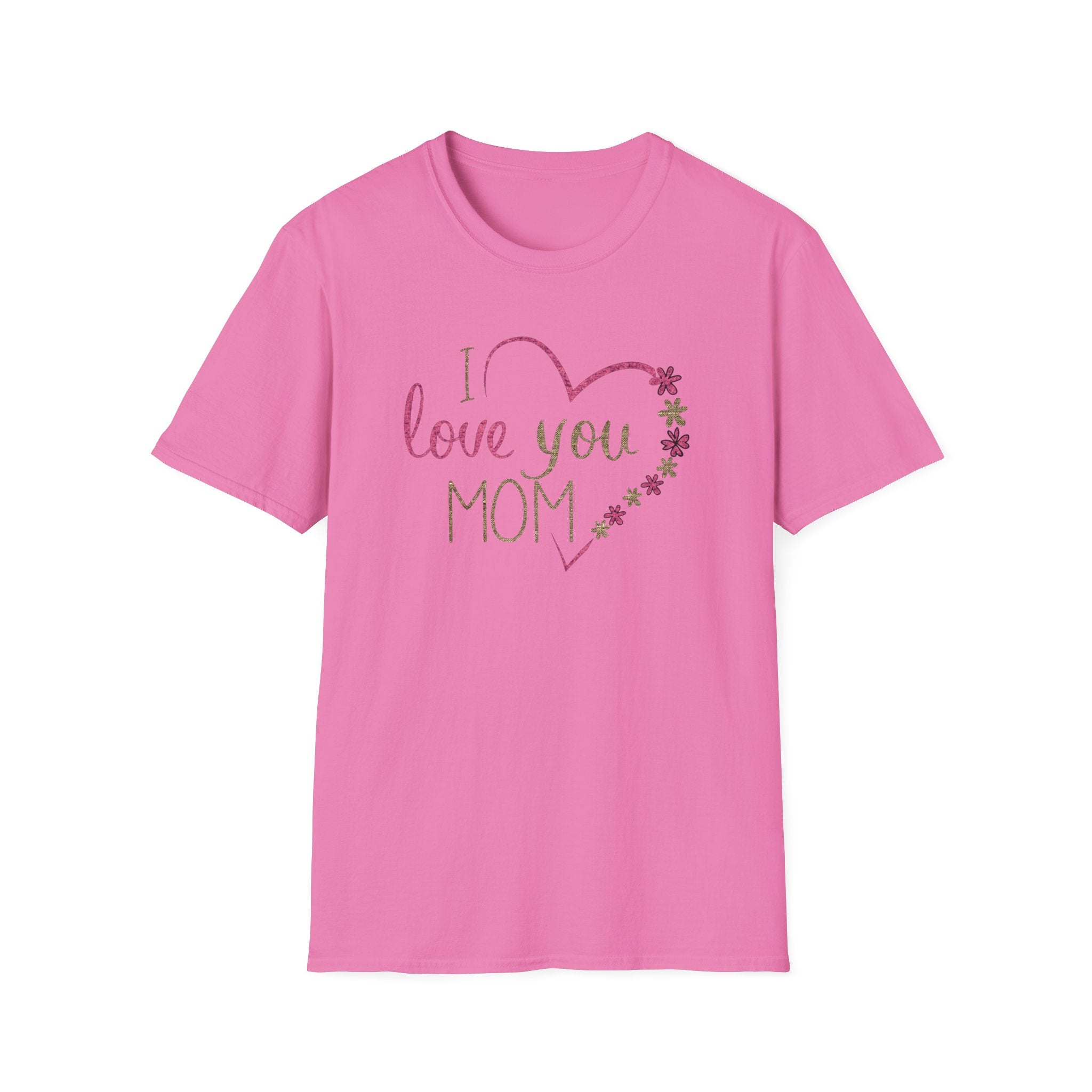 Mom, Happy Mother's Day Unisex Softstyle T-Shirt