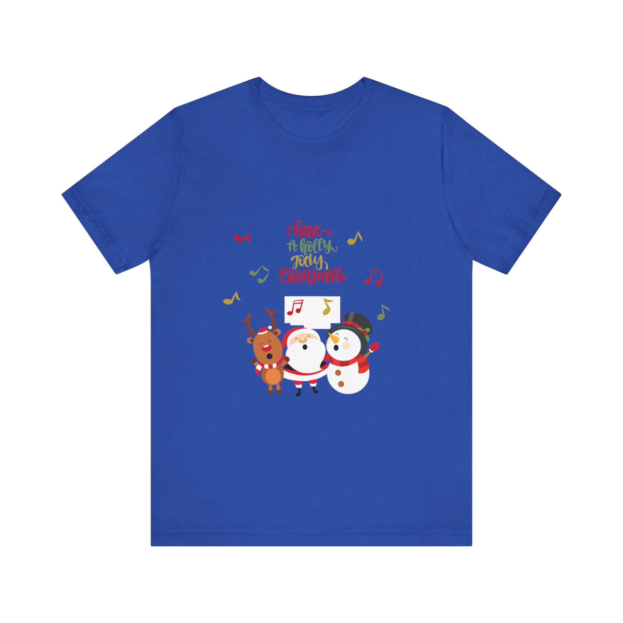 Have A Holly Jolly Christmas Unisex Jersey Short Sleeve Tee