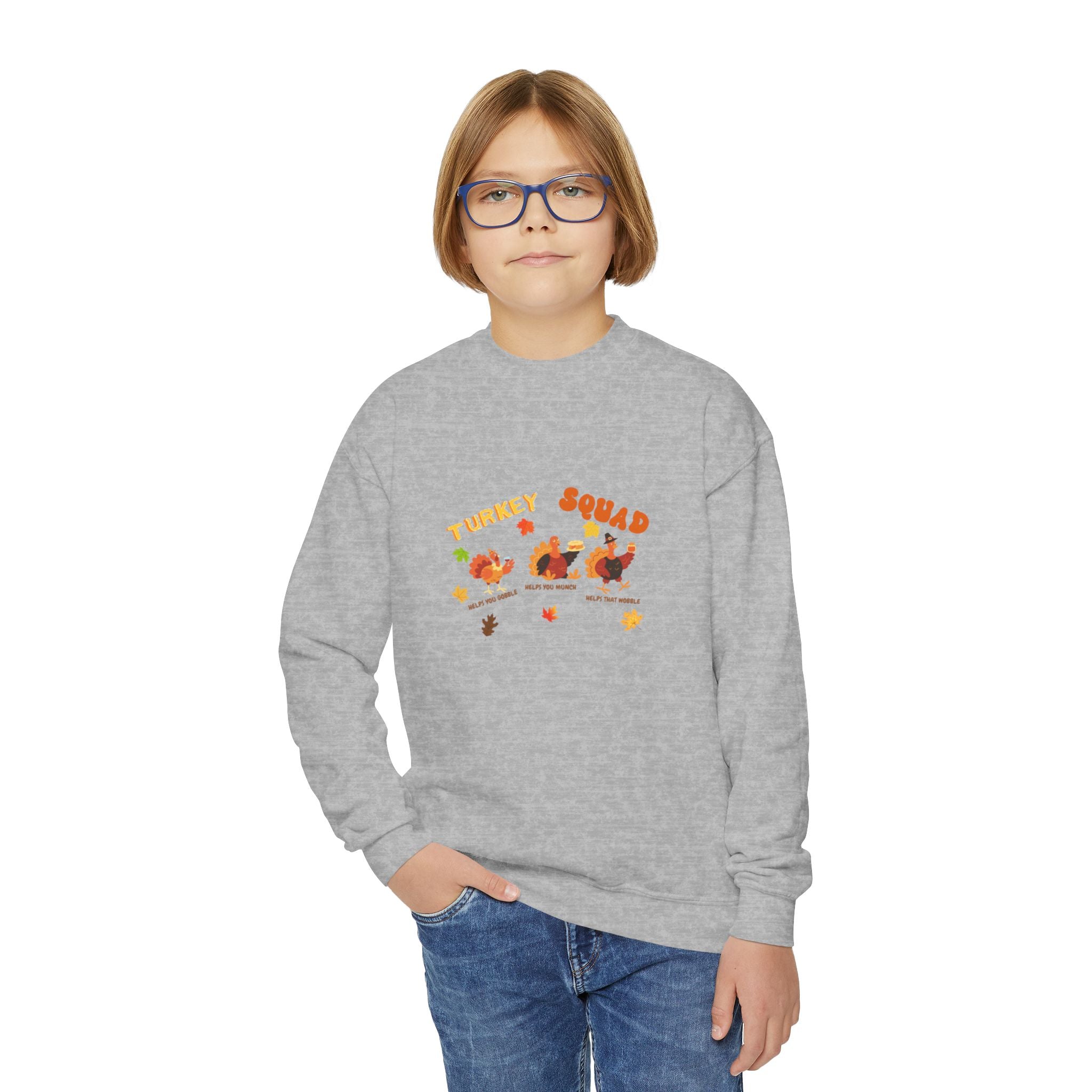 Turkey Squad Youth Crewneck Sweatshirt