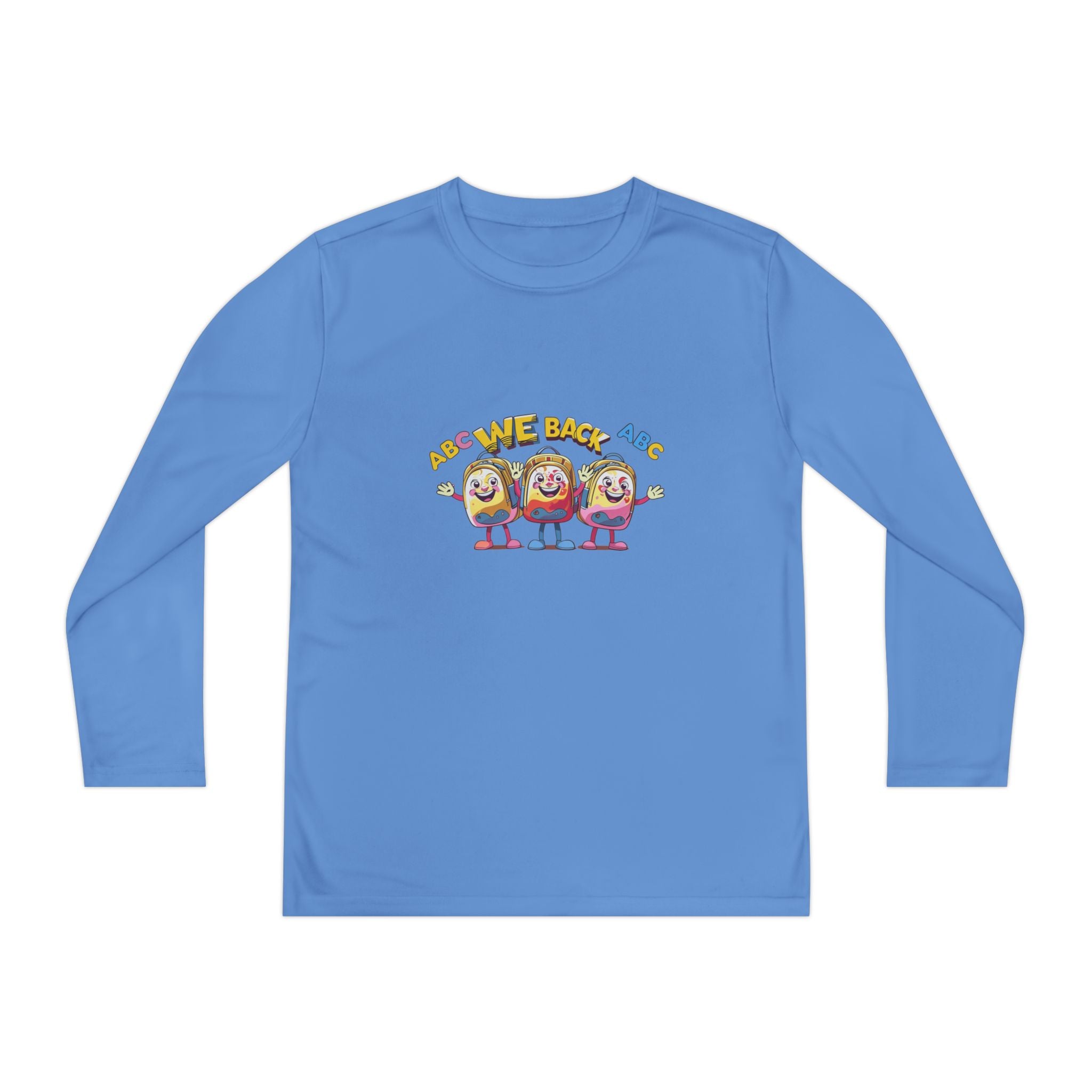 We Back Youth Long Sleeve Competitor Tee
