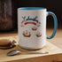 Happy Columbus Day Accent Coffee Mug (11, 15oz)