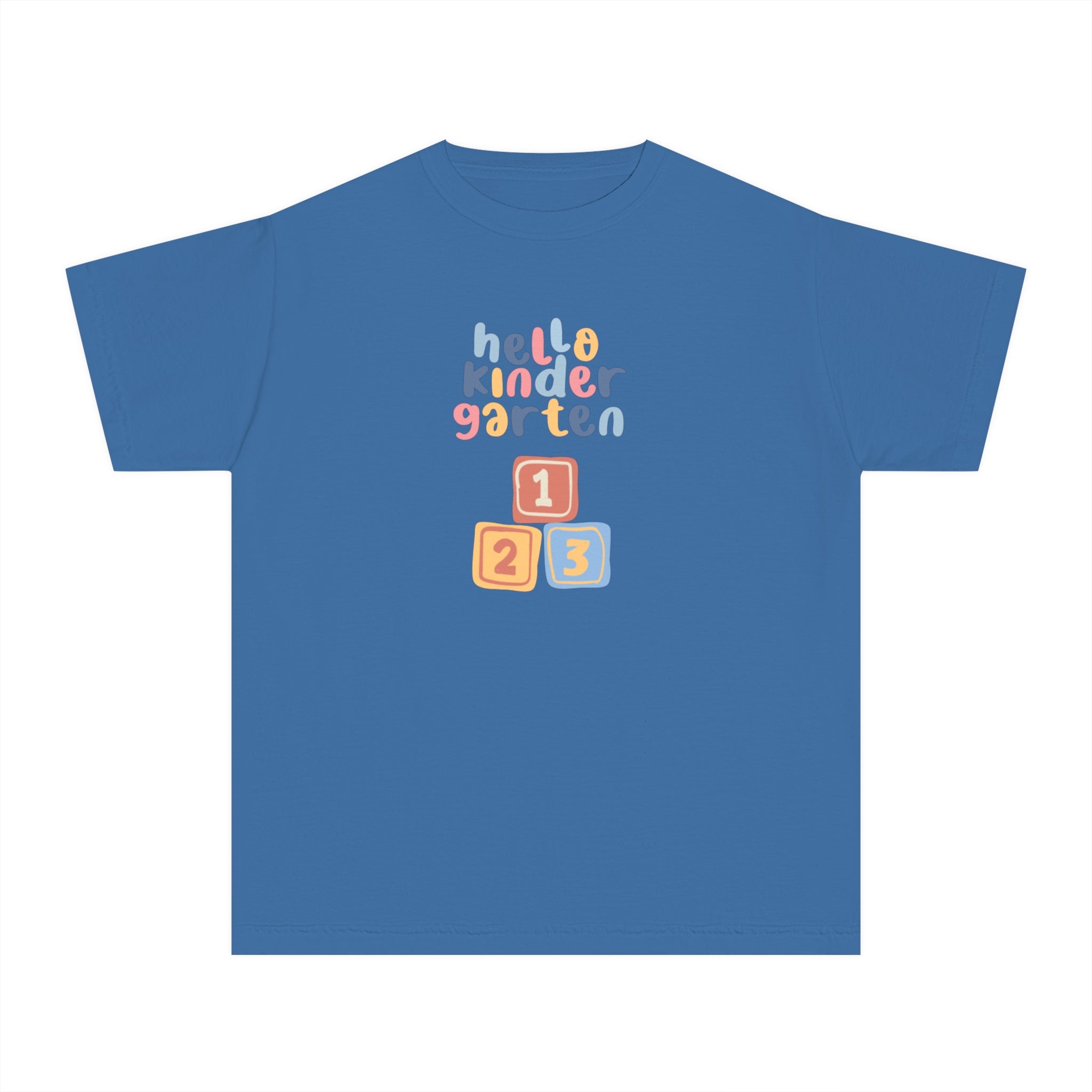 Hello Kindergarten Youth Midweight Tee