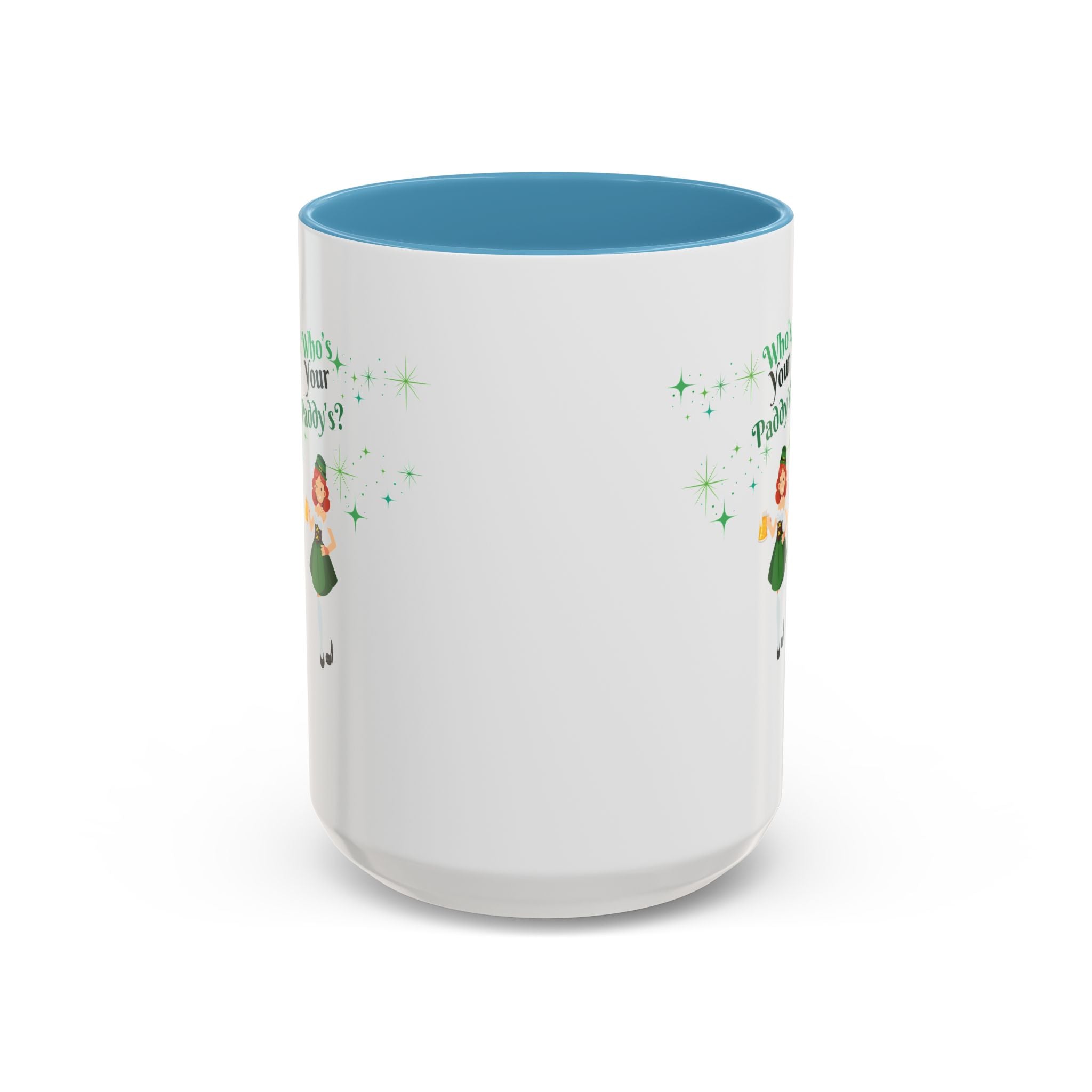 Who's Your Paddy's? Accent Coffee Mug