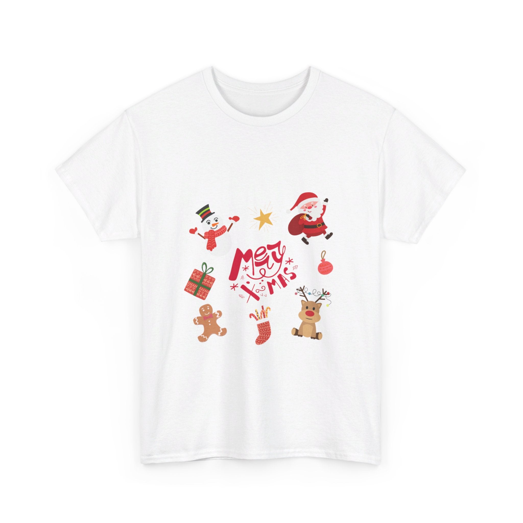 Merry Christmas Crew Unisex Heavy Cotton Tee
