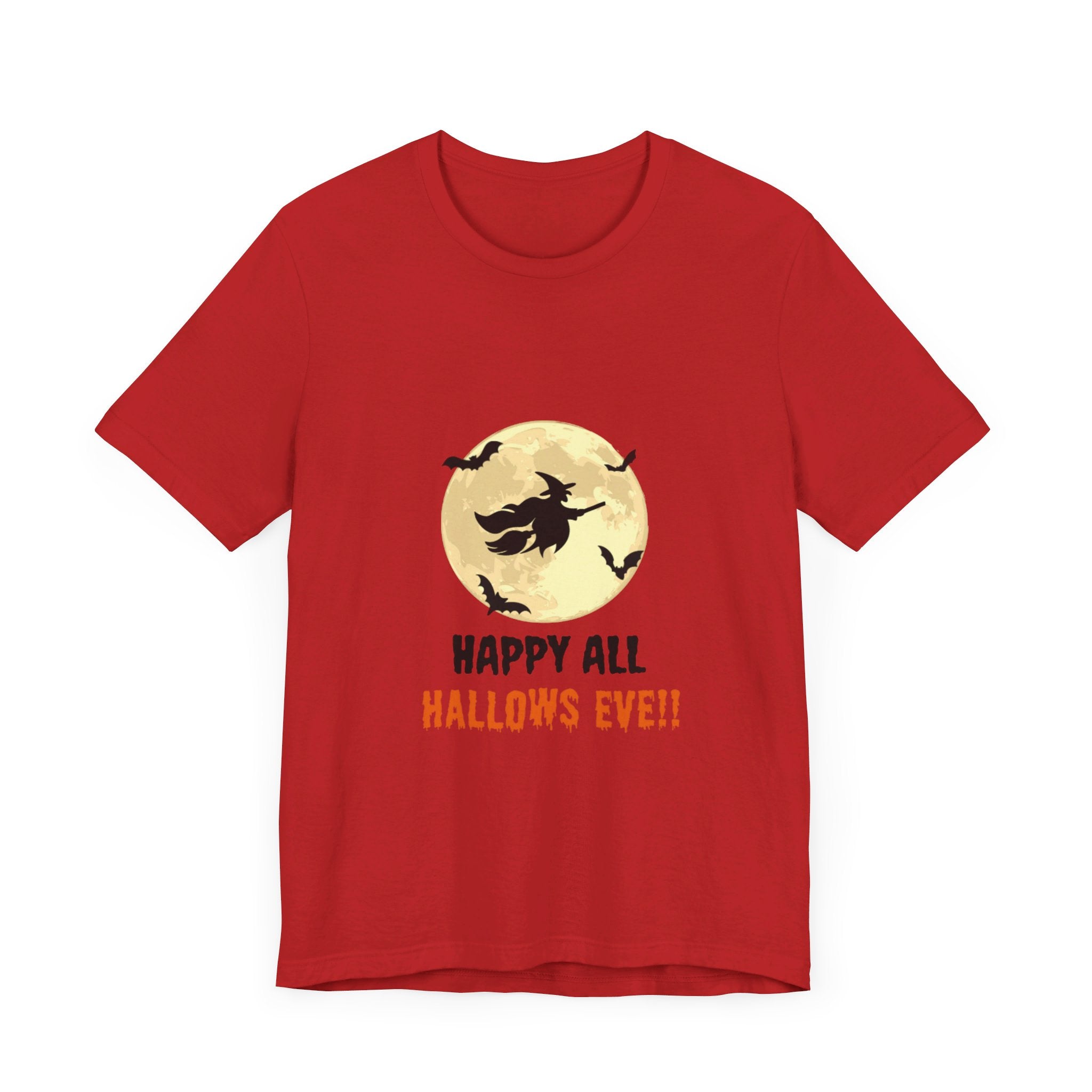Happy All Hallows Eve Unisex Jersey Short Sleeve Tee