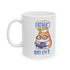 Happy Father's Day Big Cat Ceramic Mug, (11oz, 15oz)