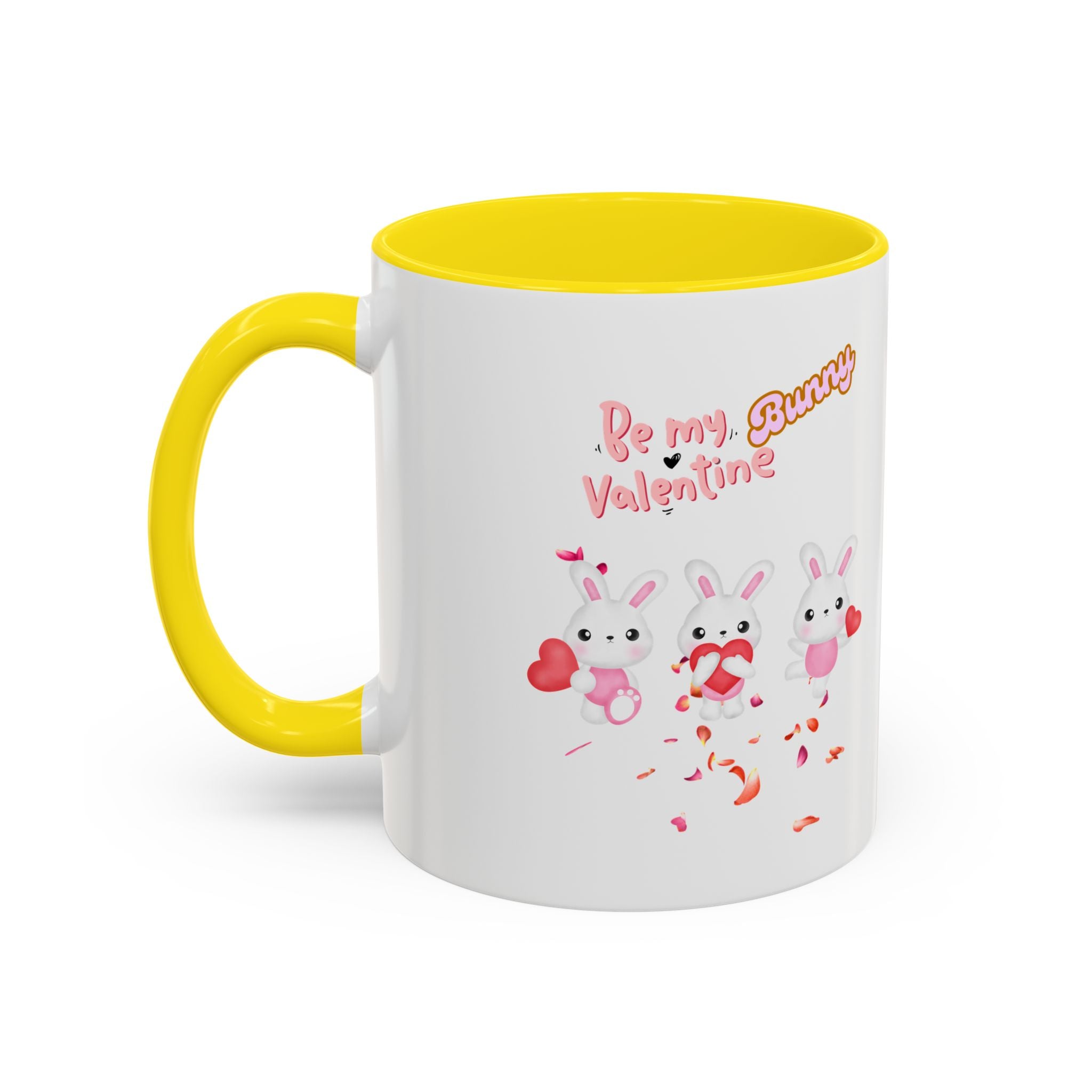 My Bunny Valentine Accent Coffee Mug (11, 15oz)