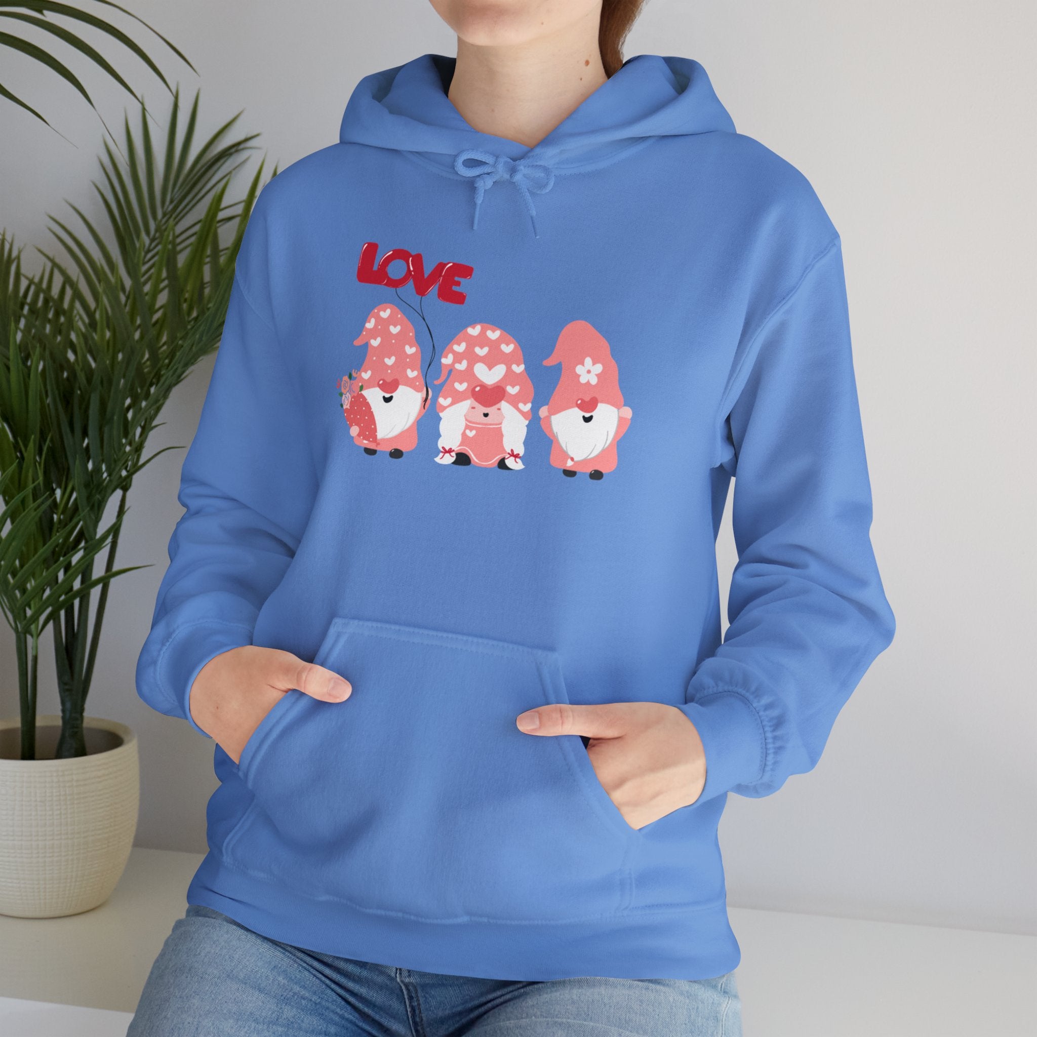 Love Gnome Day Unisex Heavy Blend™ Hooded Sweatshirt