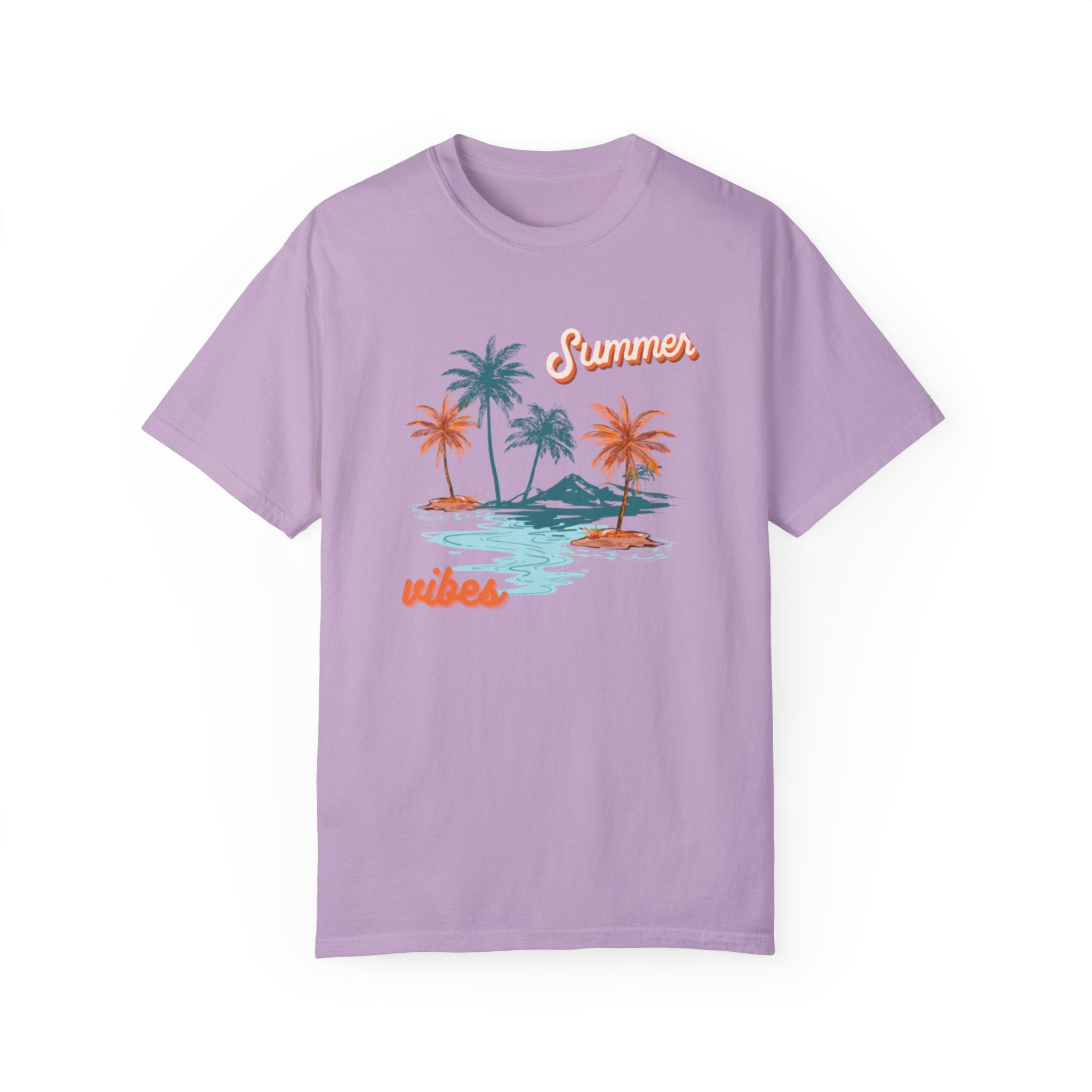 Summer Season Vibes Unisex Garment-Dyed T-shirt