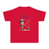 Uncle Sam Happy 4th of July Youth Midweight Tee