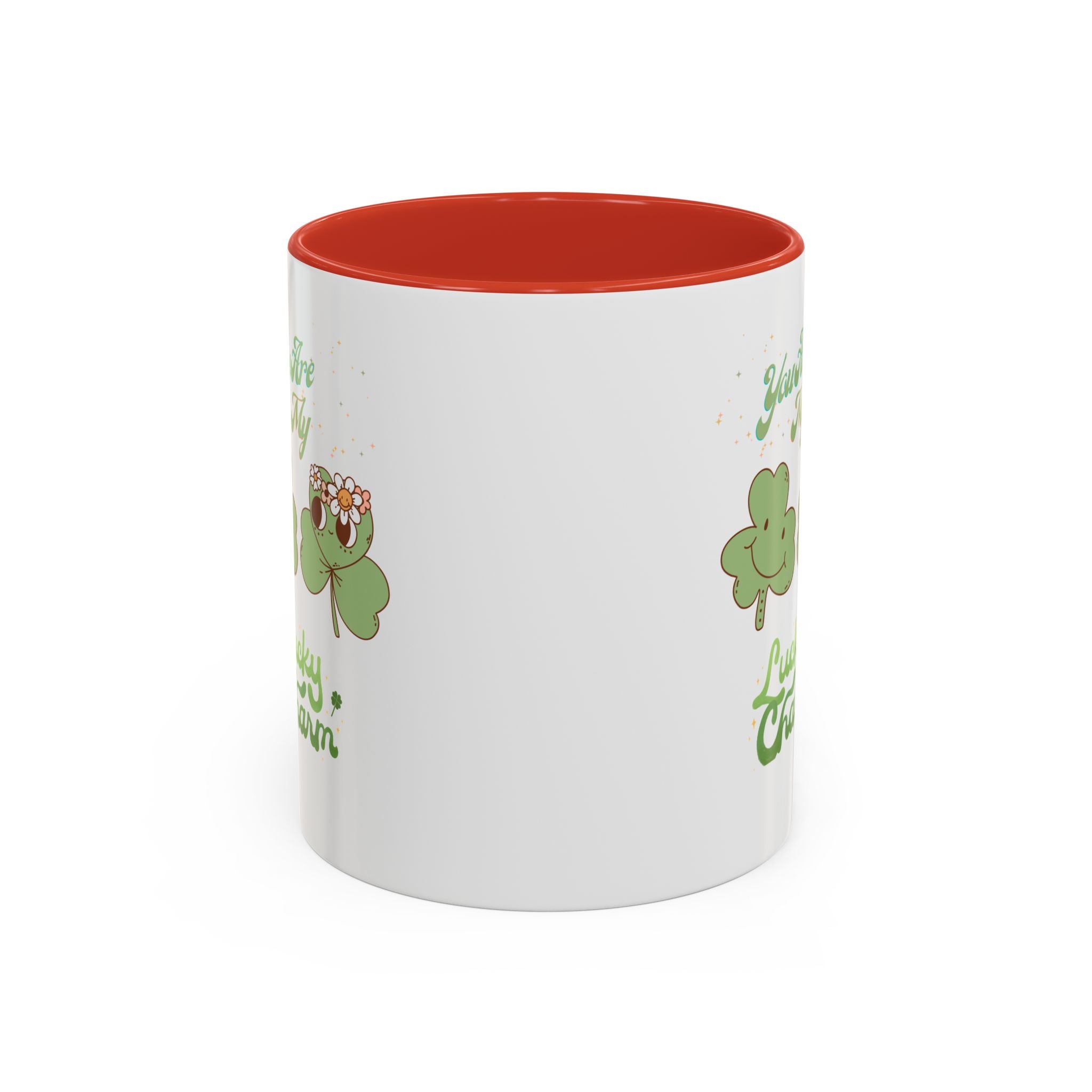 You're my Lucky Charm Accent Coffee Mug - St. Patrick's Day Gift
