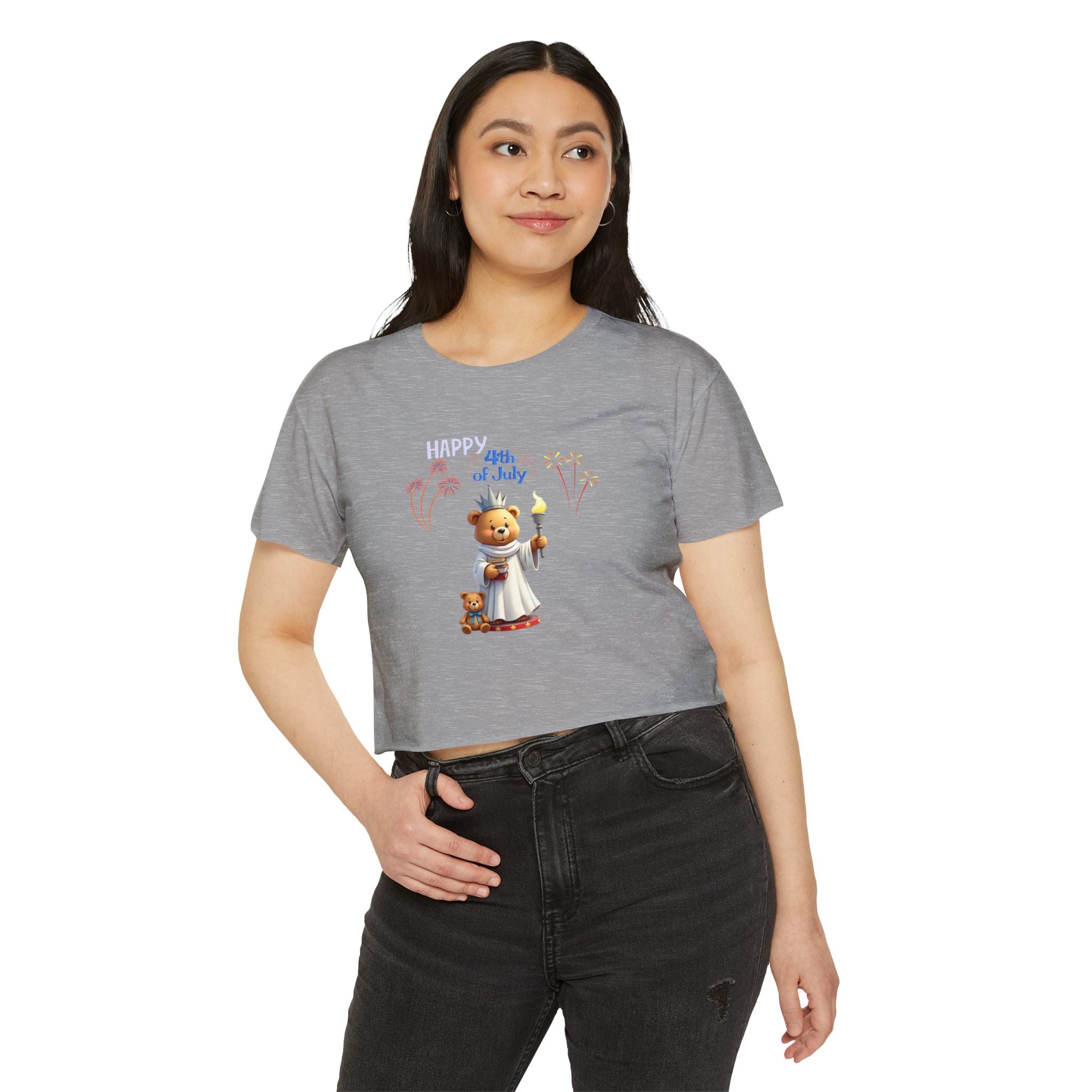 Lady Liberty Crop Top