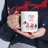 Happy 4th Of July Gnome Ceramic Mug 11oz