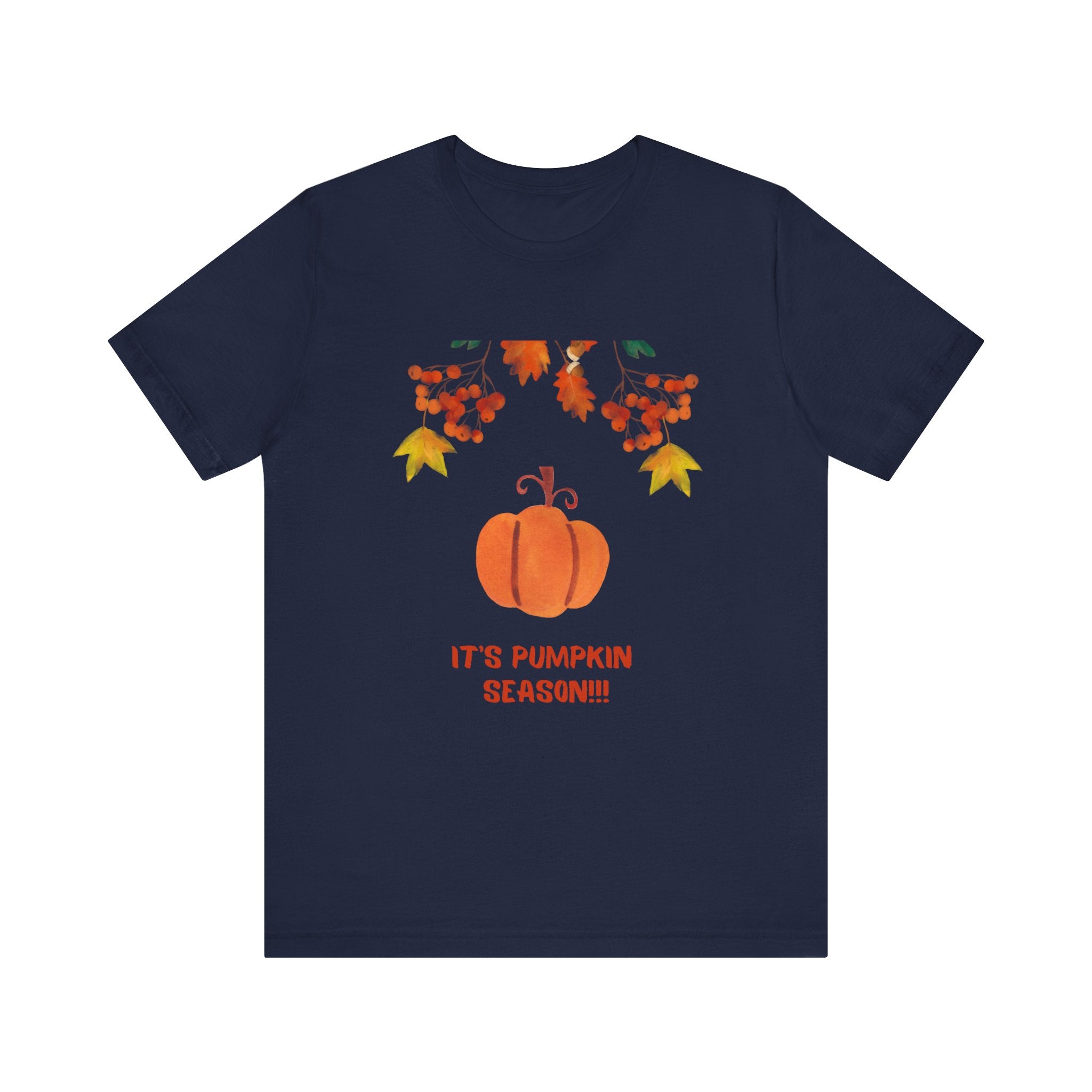 Pumpkin Season Unisex Jersey Short Sleeve Tee