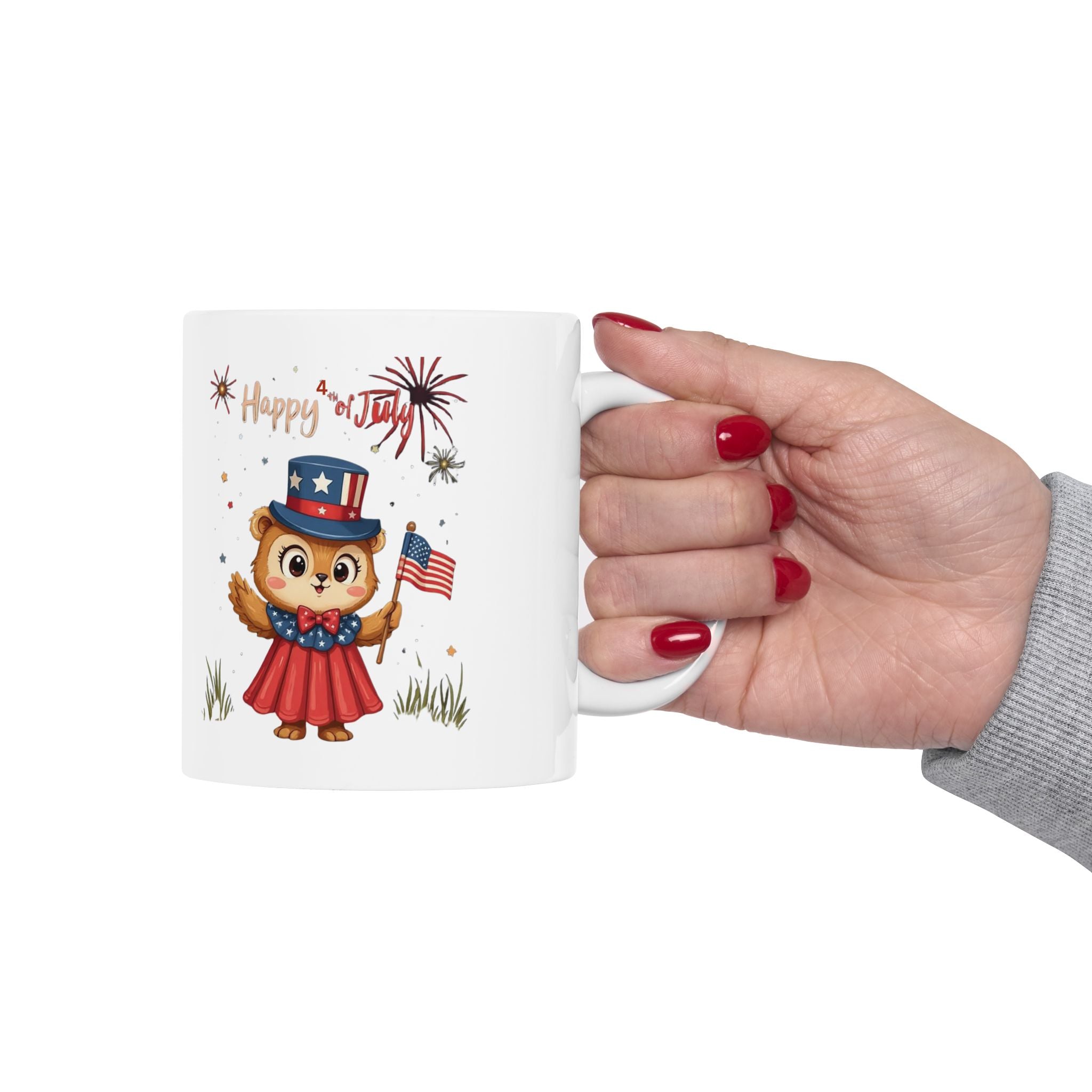 Happy Independence Day Ceramic Mug