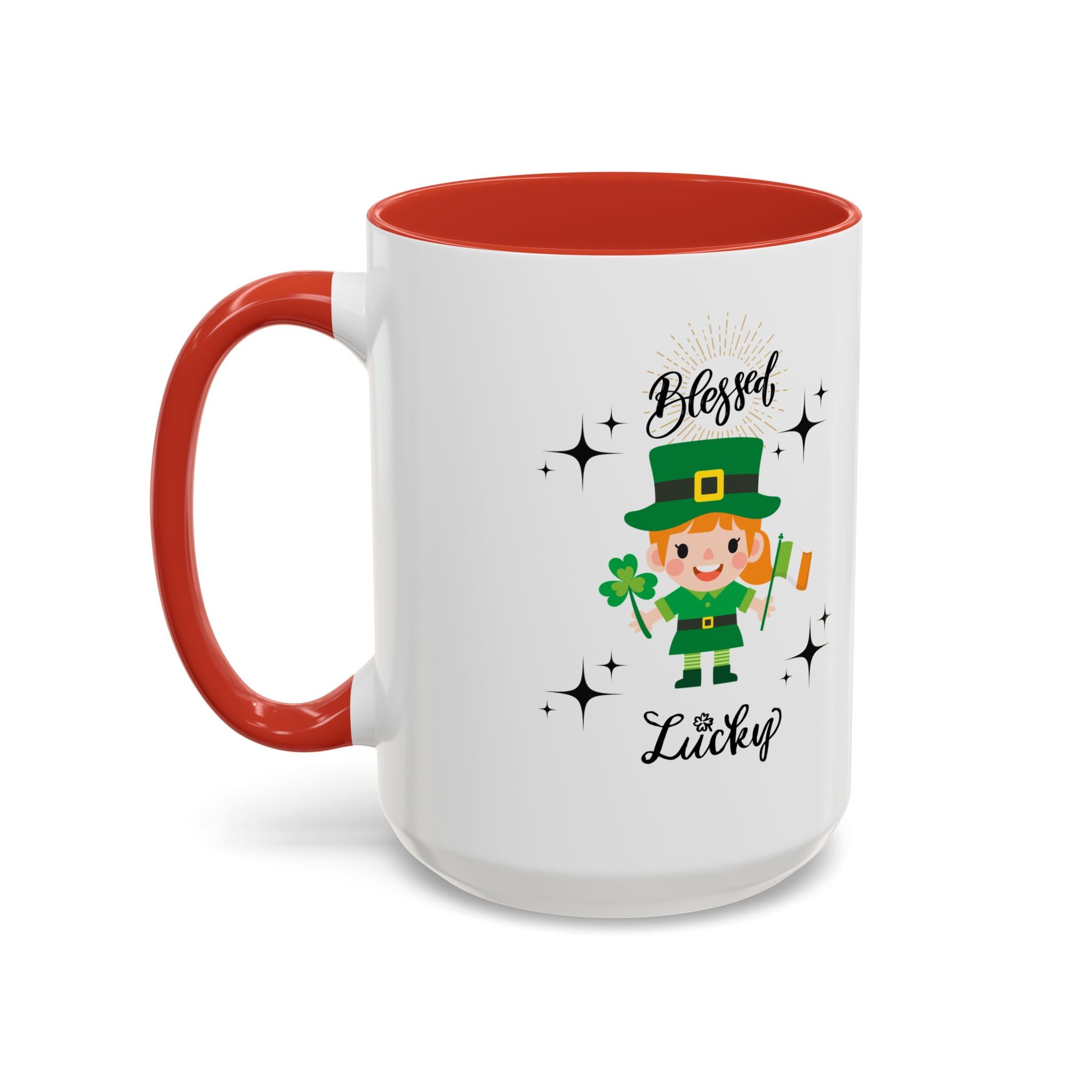 Blessed & Lucky St. Patrick's Day Coffee Mug