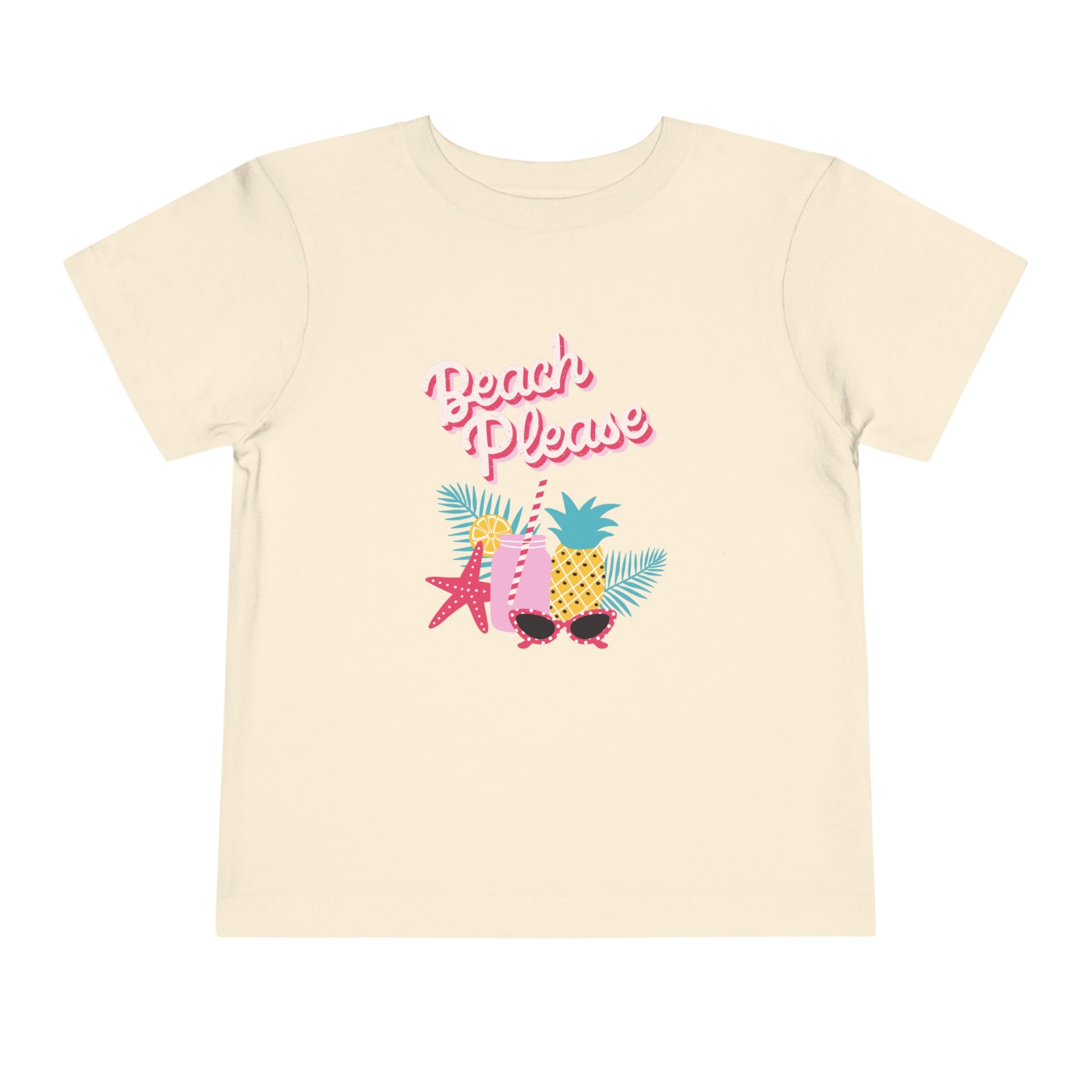 Beach Please Toddler Short Sleeve Tee