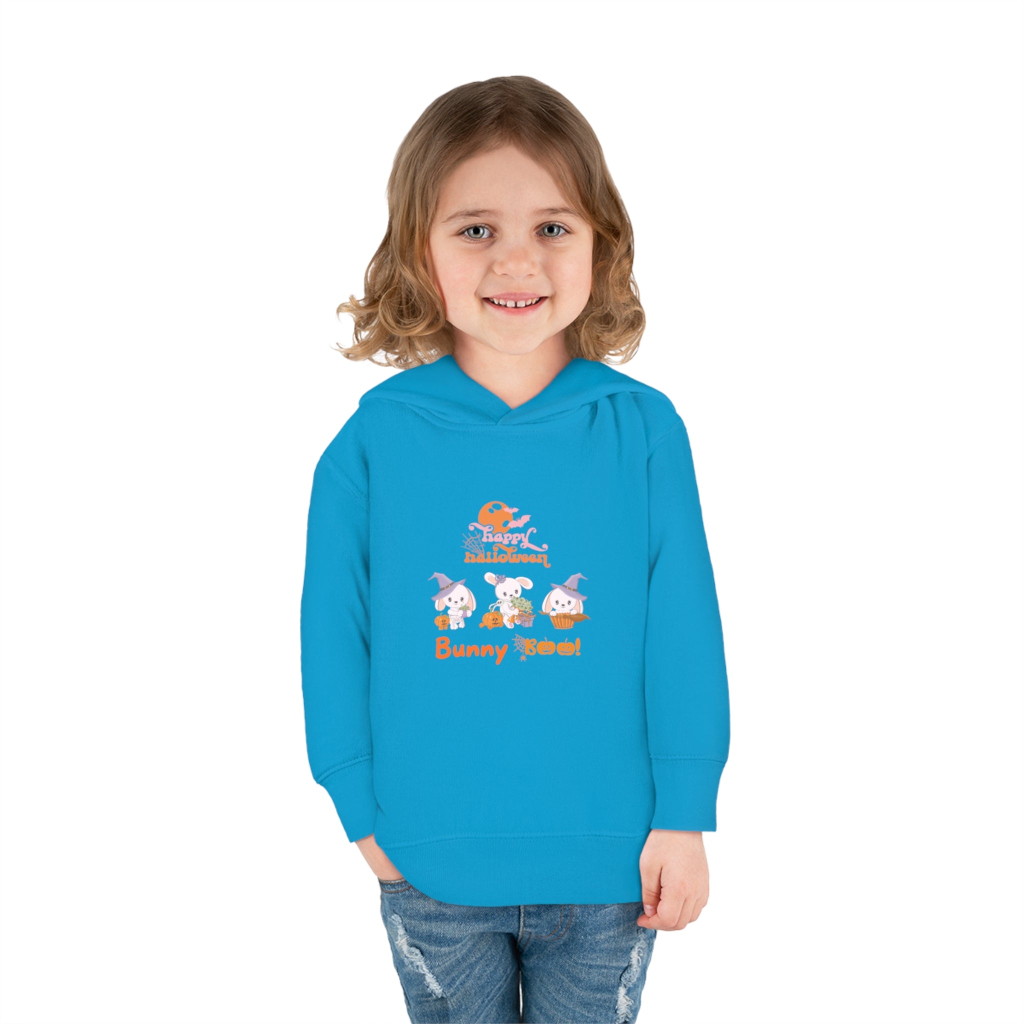 Bunny BooToddler Pullover Fleece Hoodie