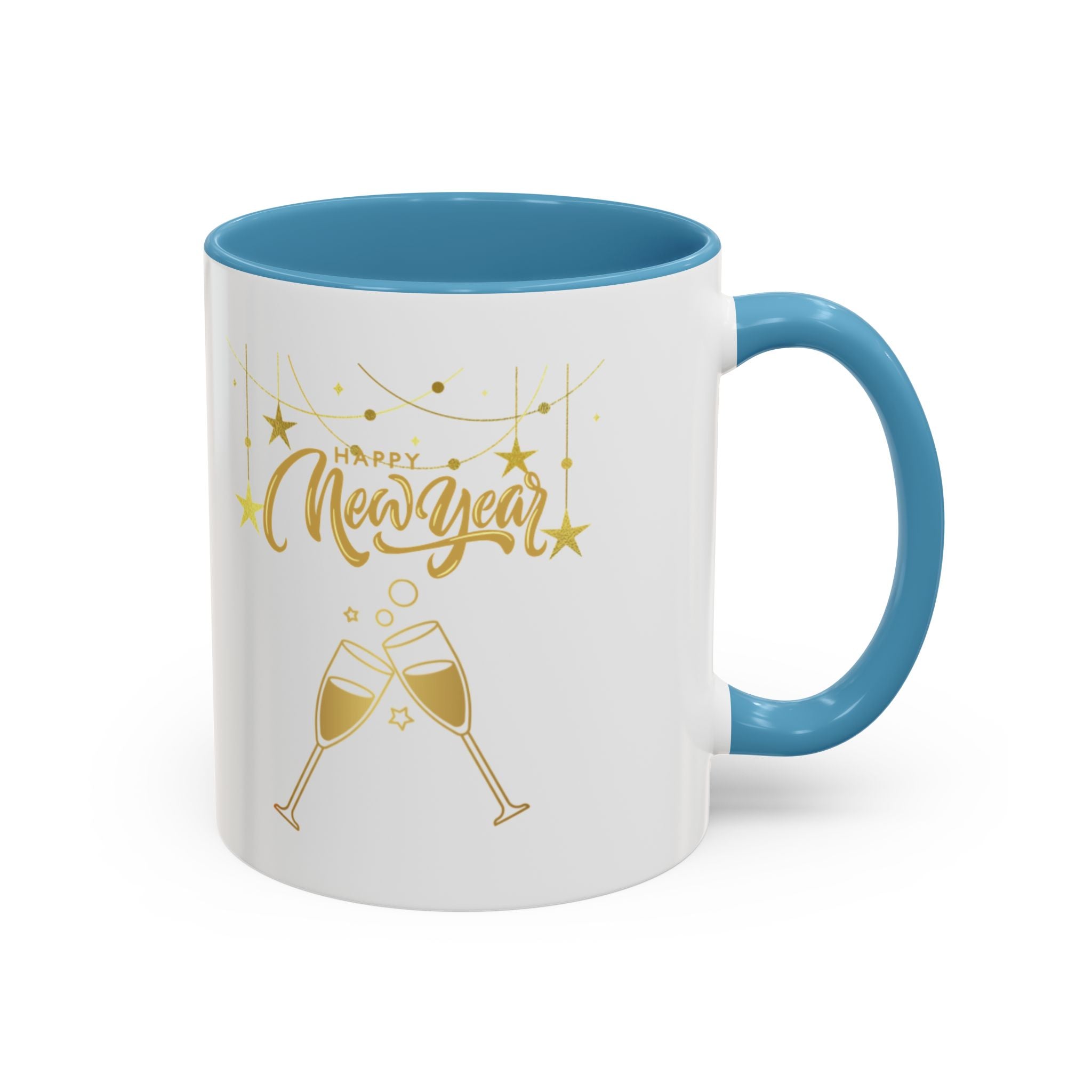 Happy New Year Accent Coffee Mug (11, 15oz)