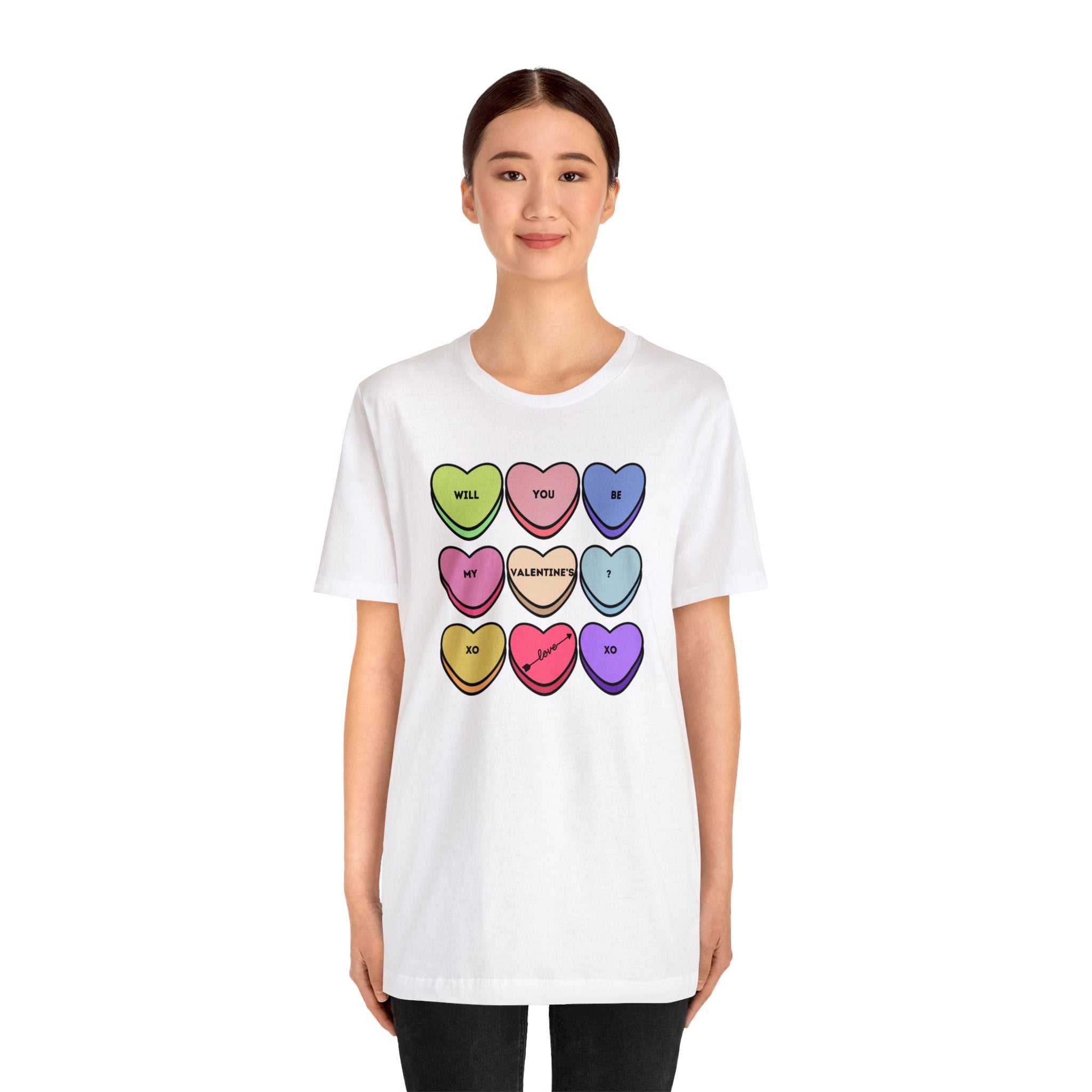 Will You Be My Valentine? Unisex Jersey Short Sleeve Tee