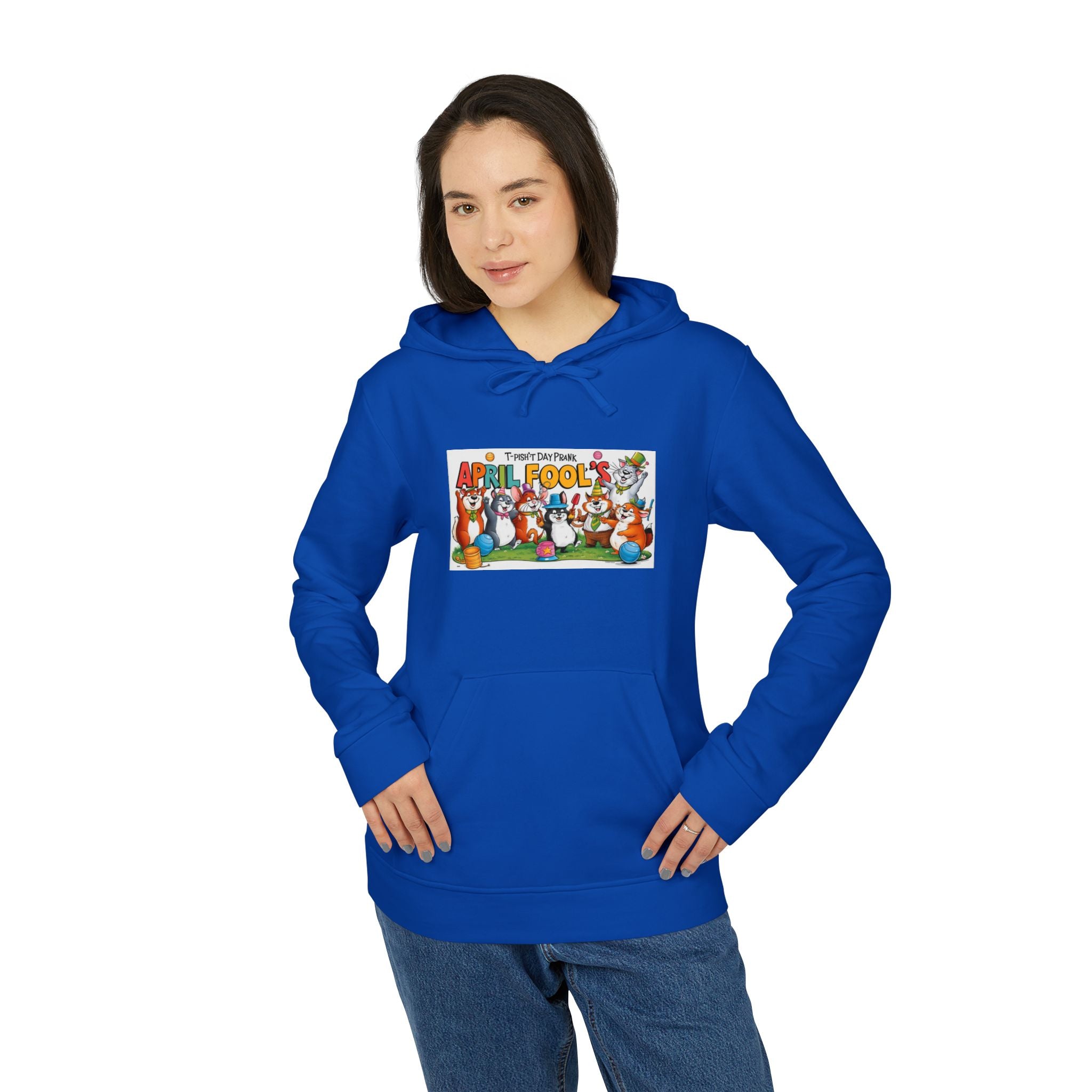 T-Pish'-T Day Prank Adidas Unisex Fleece Hoodie