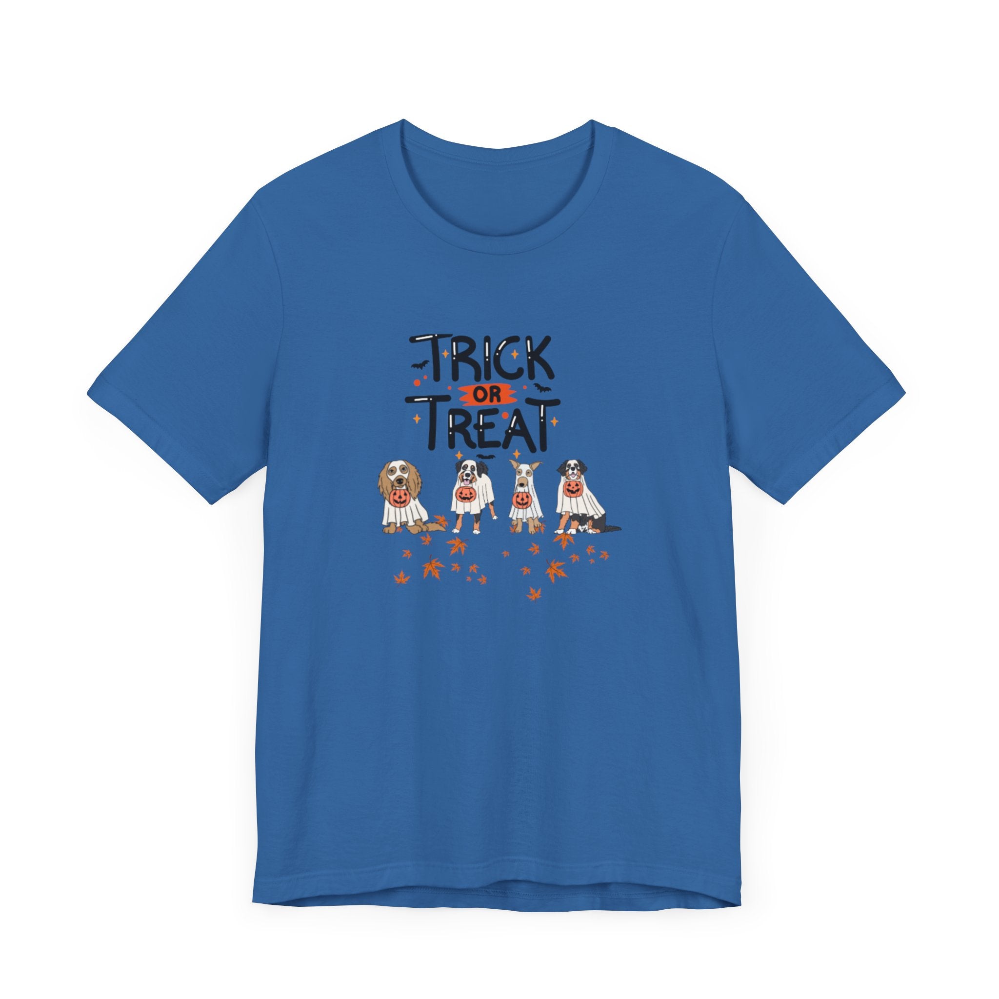 Pooch Trick or Treat Unisex Jersey Short Sleeve Tee