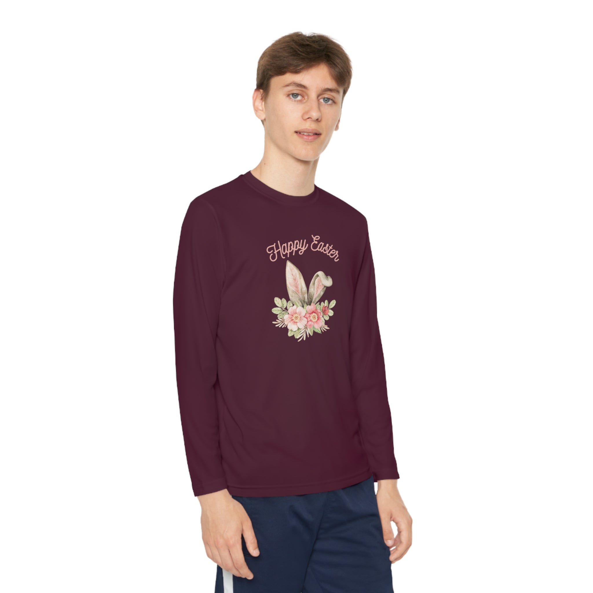 Have A Joyous Easter Youth Long Sleeve Competitor Tee