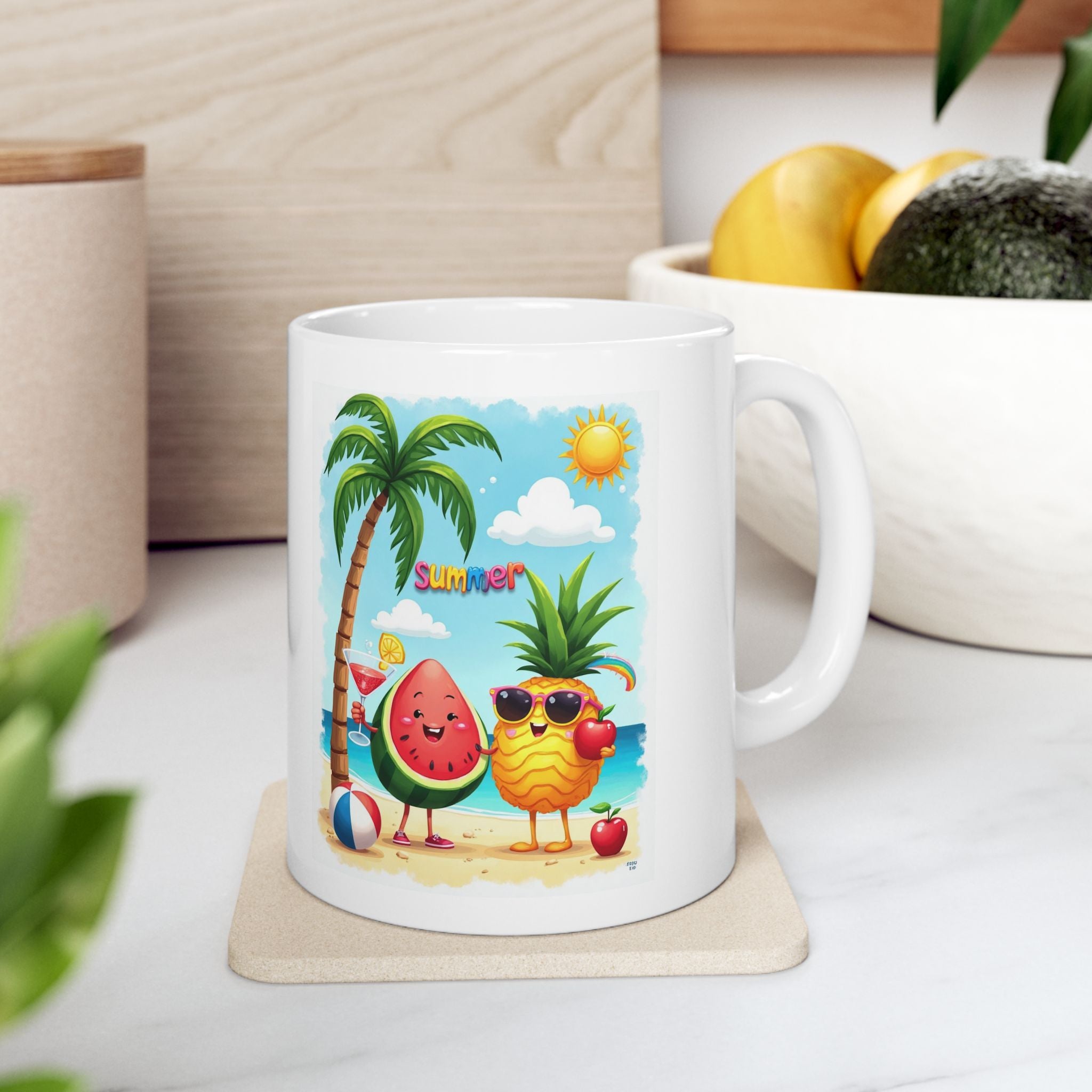 Summer Cool Ceramic Mug