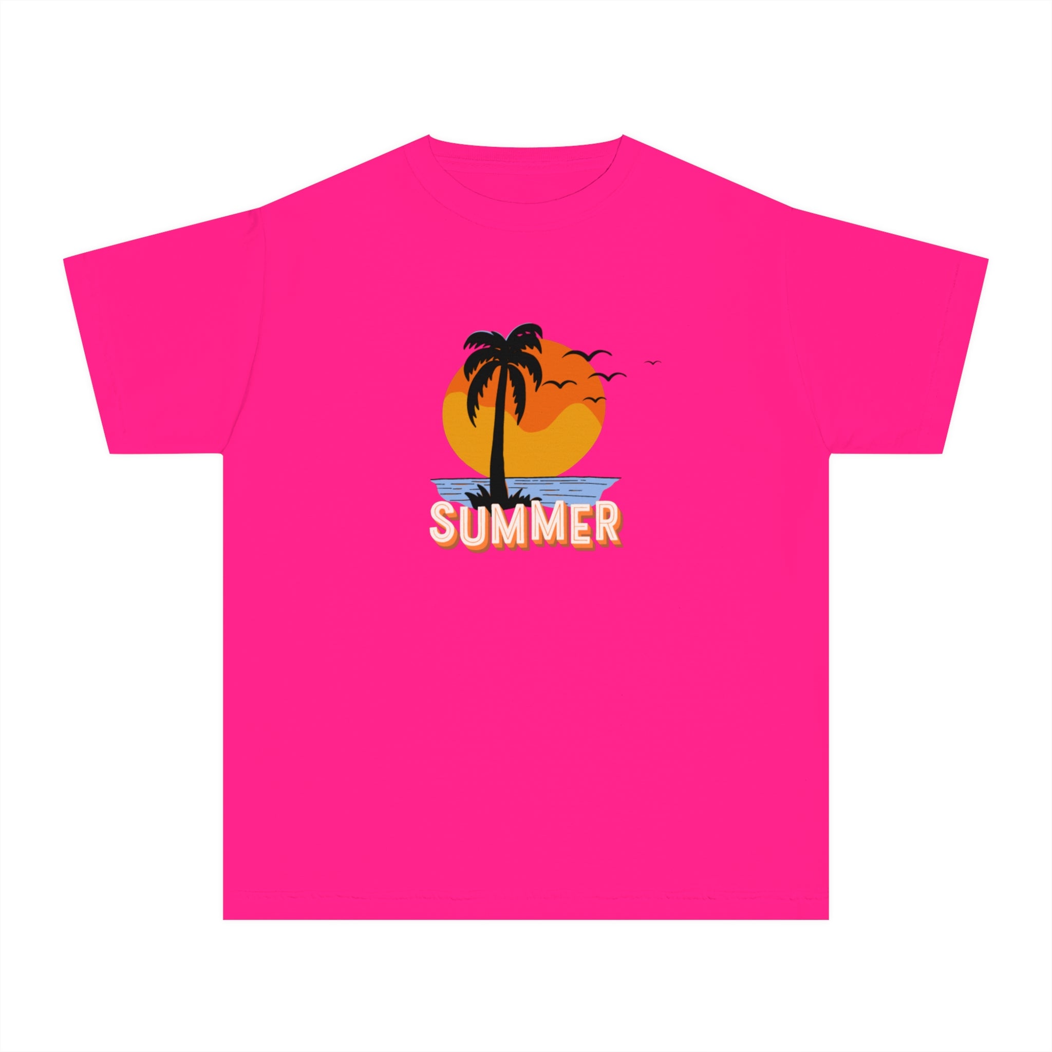 Summer Sunset Youth Midweight Tee